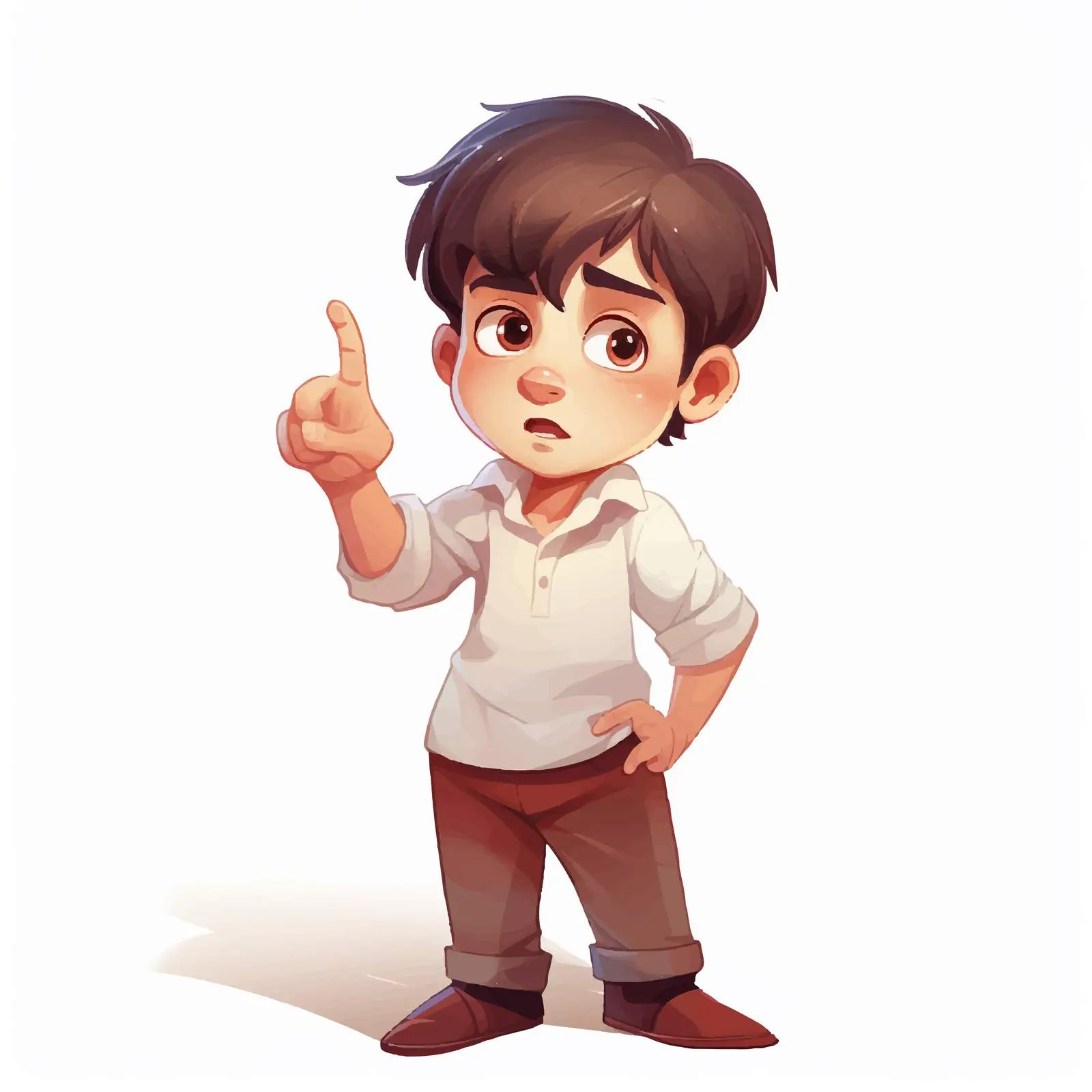 Sad Boy Surrounded by Pointing Fingers Vector — free download from Dotvec
