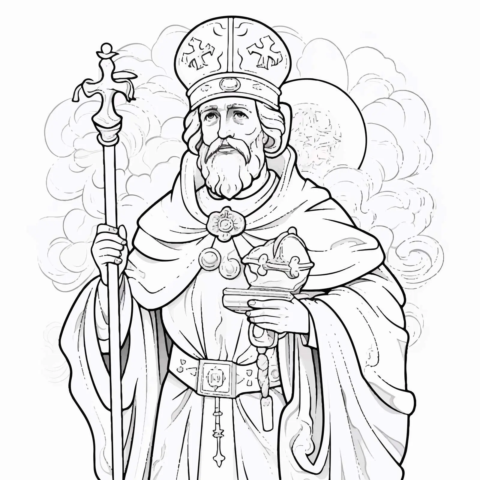 James the Just Coloring Page for Kids – free teaching resources image from Dotvec