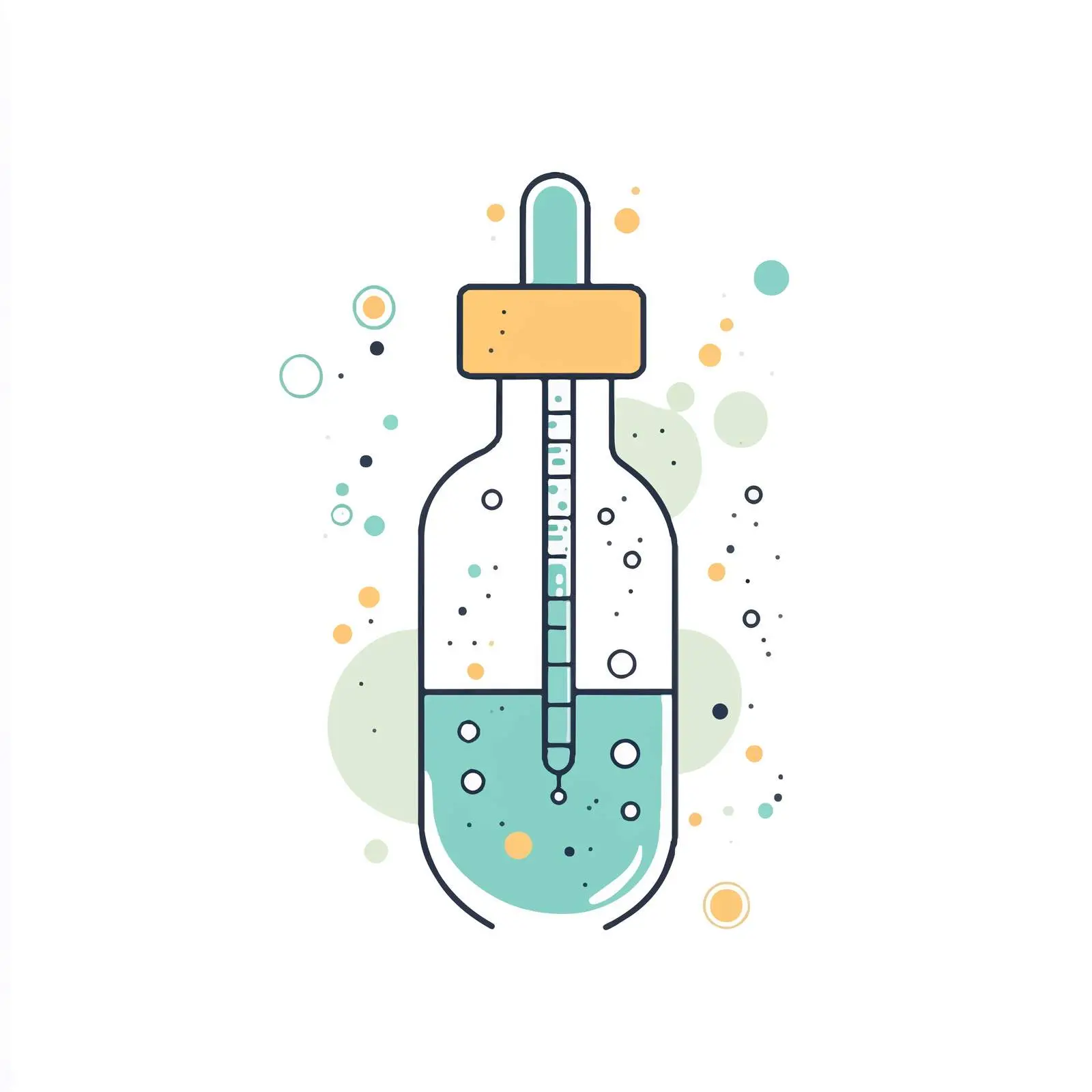 Saline Injection Cartoon Vector Illustration — free download from Dotvec