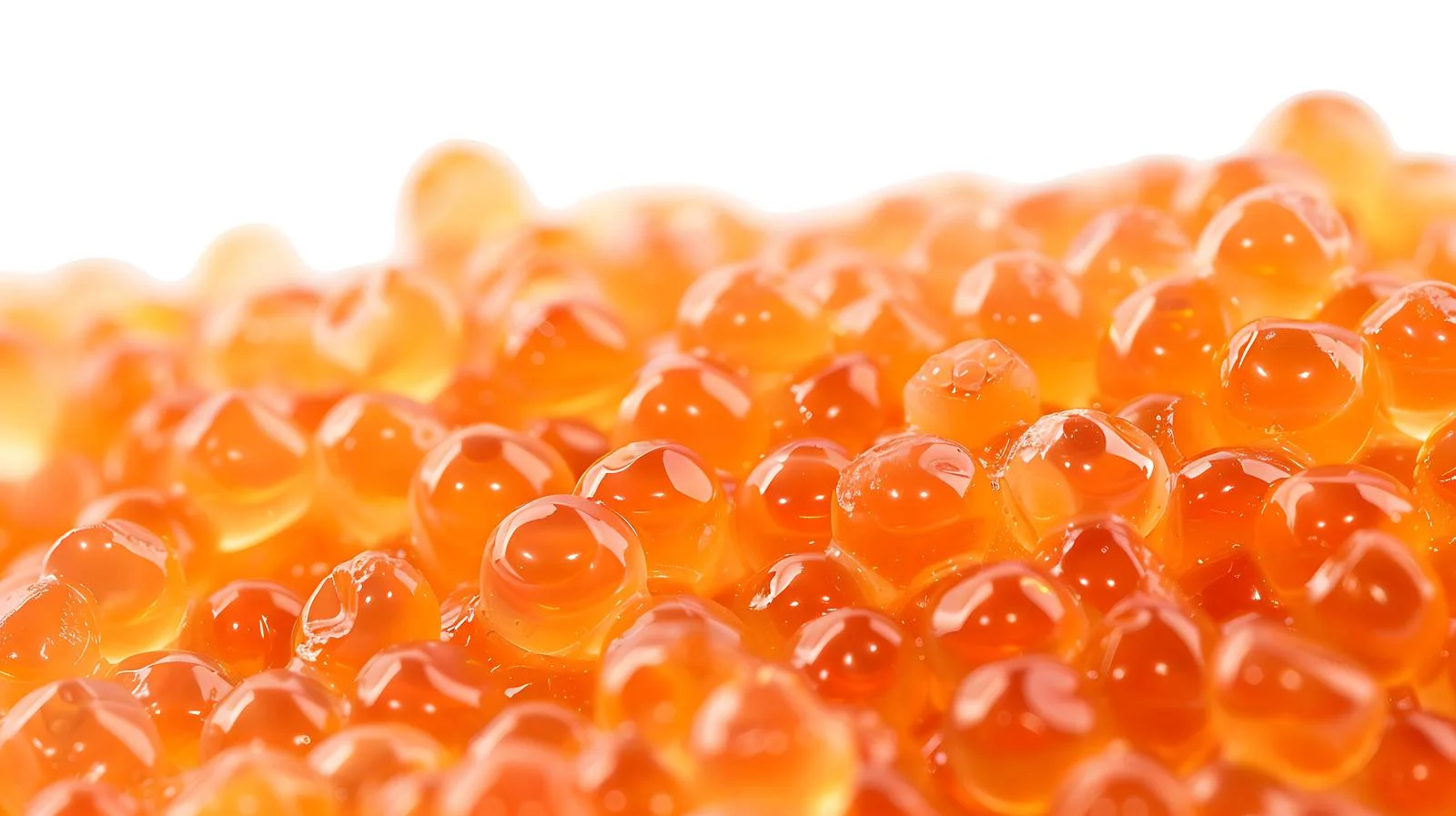 Exquisite Salmon Caviar Macro Shot — free download from Dotvec