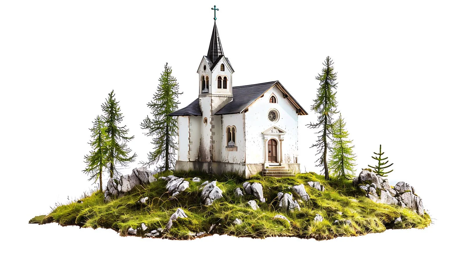San Giacomo Church Amid Italian Dolomites — free download from Dotvec