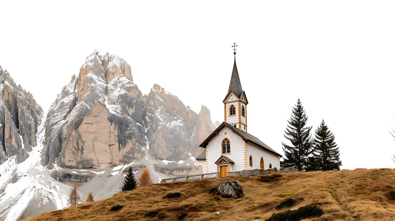 San Giacomo Church Amid Italian Dolomites — free download from Dotvec