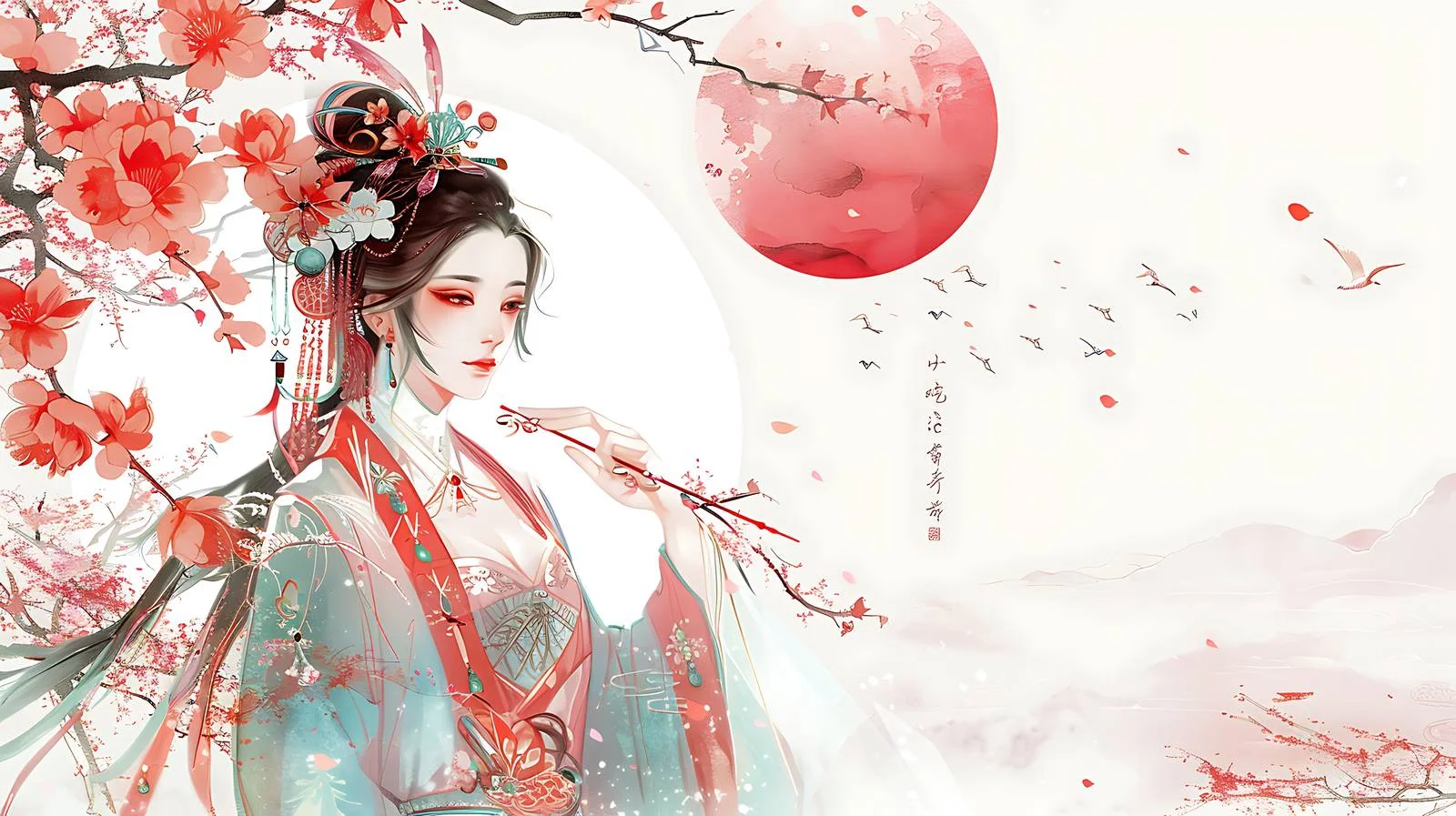 Sanfang Qixiang on White Background — free download from Dotvec