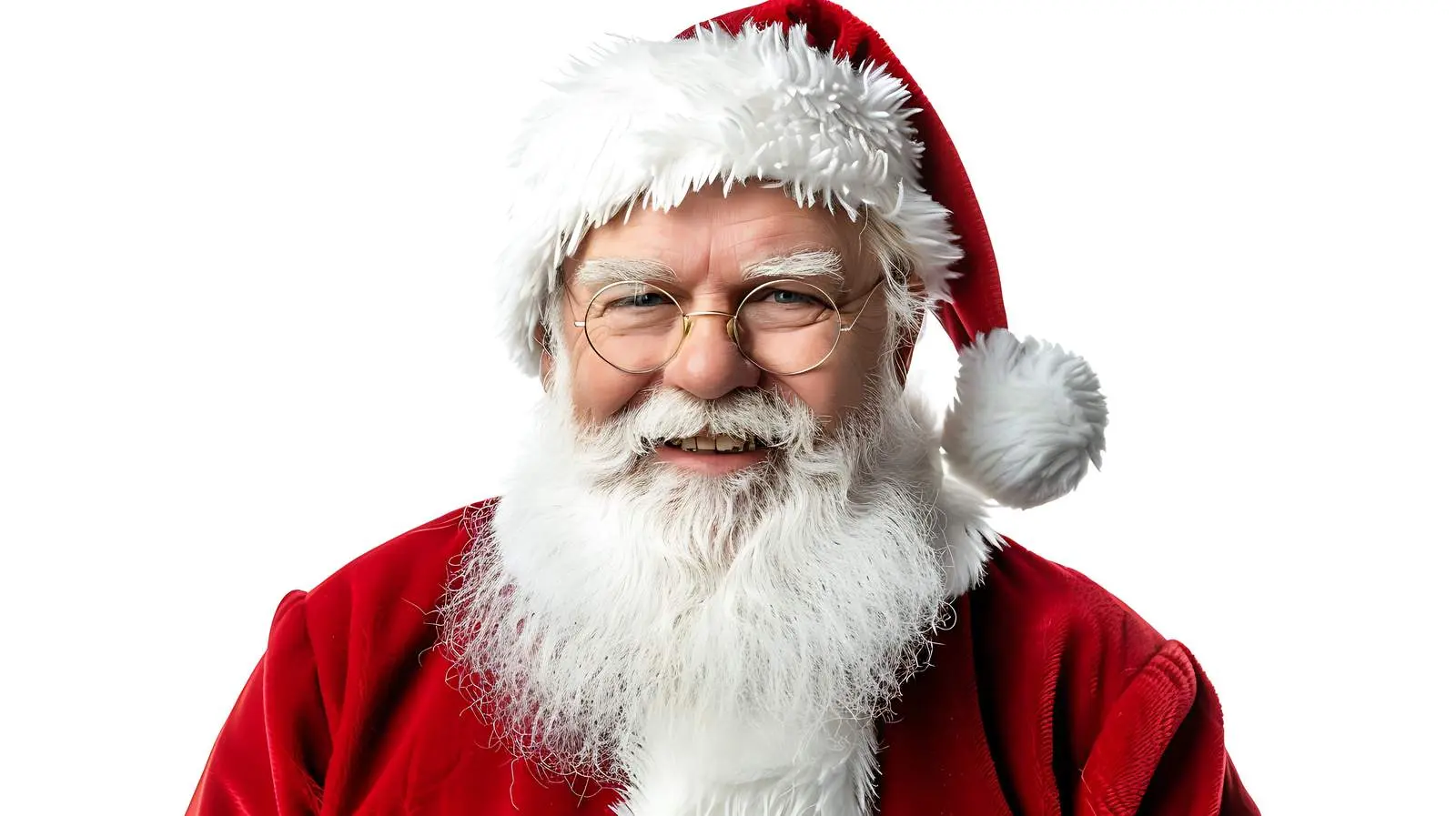 Santa Claus in Front of White Background – free character image from Dotvec
