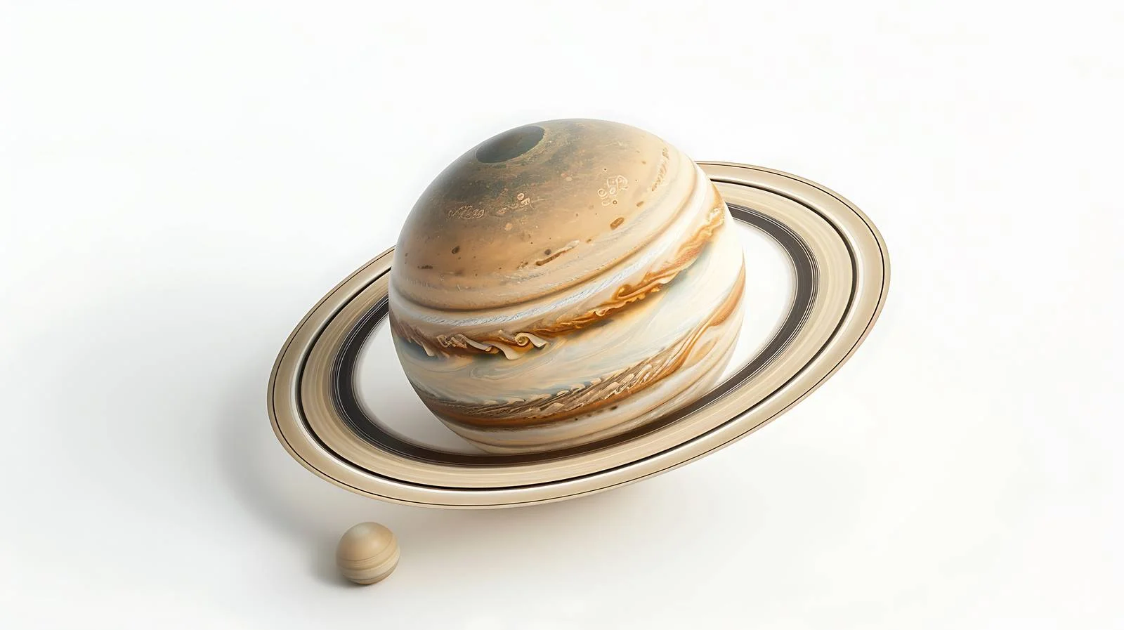 Saturn Observation in Outer Space — free download from Dotvec
