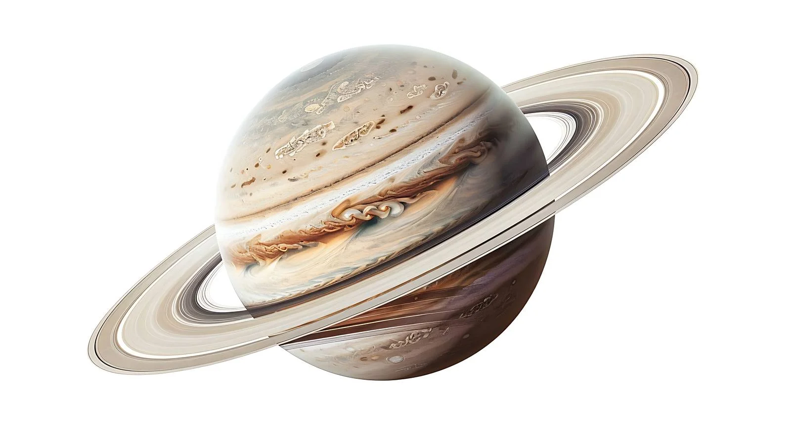 Saturn in Deep Space — free download from Dotvec