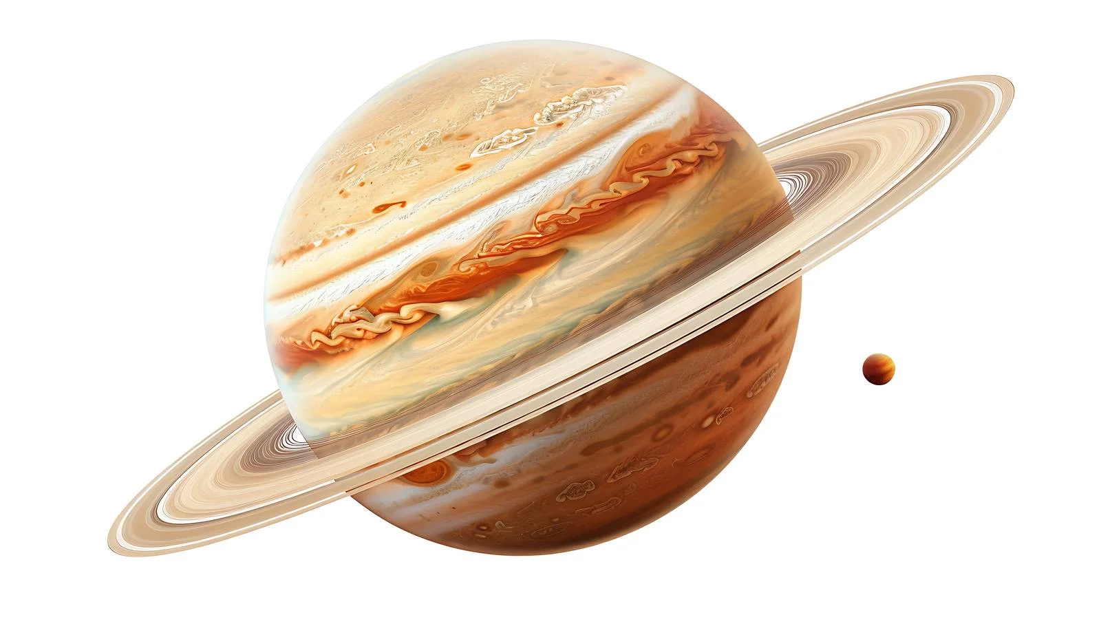 Saturn in Deep Space — free download from Dotvec