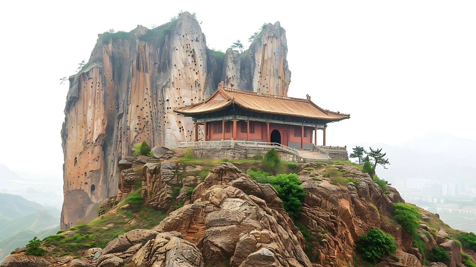 Erlang Mountain's Majestic Beauty in Shaanxi — free download from Dotvec