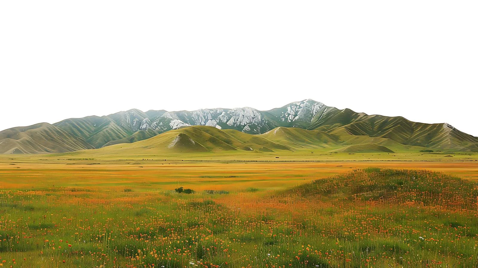 Qilian Mountains Landscape in Qinghai Province — free download from Dotvec