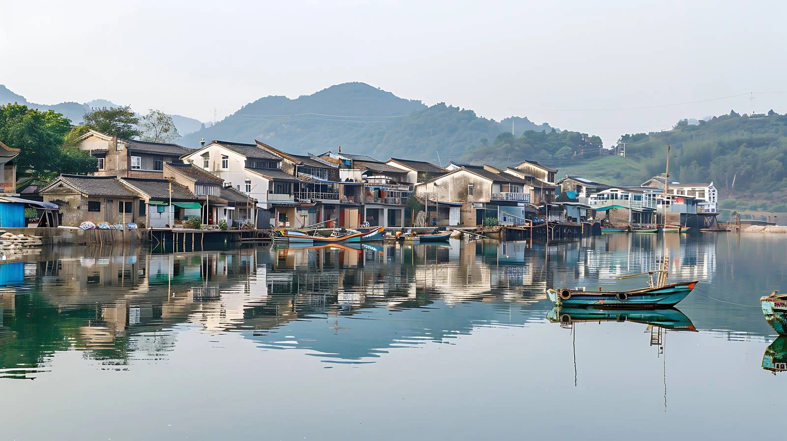 Tranquil Xiapu Fishing Village Fujian Scene – free fuji image from Dotvec