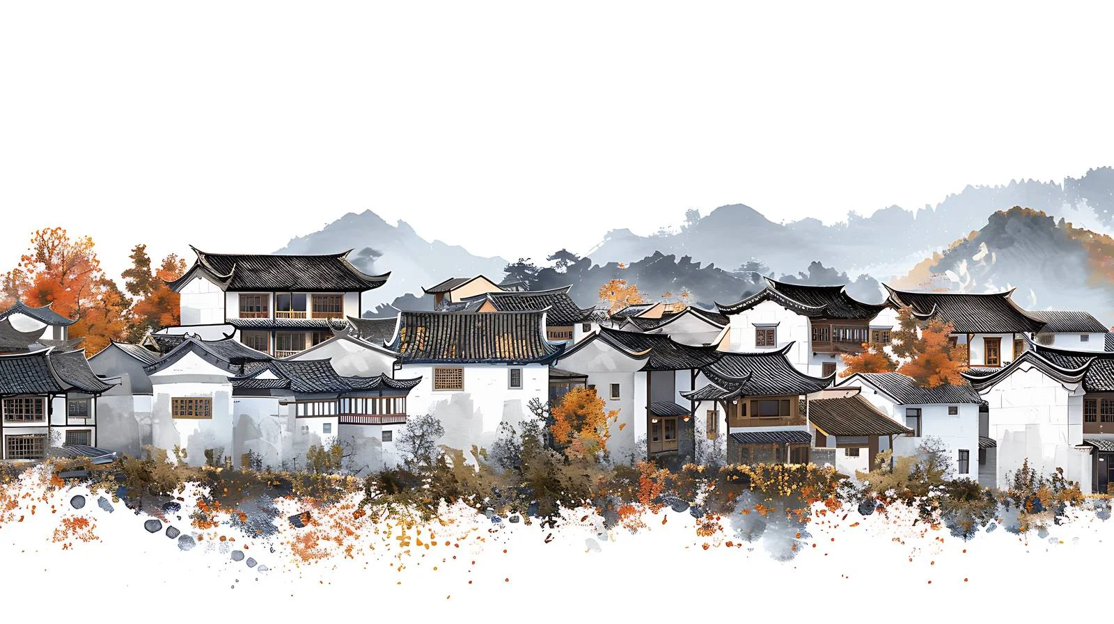 Tranquil Xu Village in She County, Anhui – free she county image from Dotvec