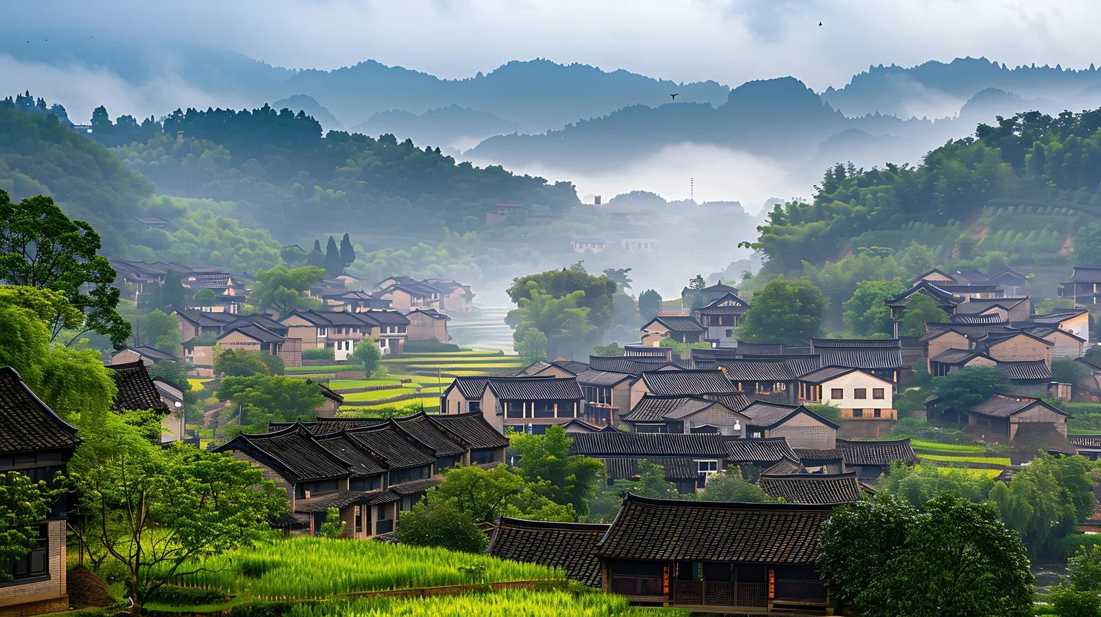 Tranquil Xu Village, She County, Anhui – free she county image from Dotvec