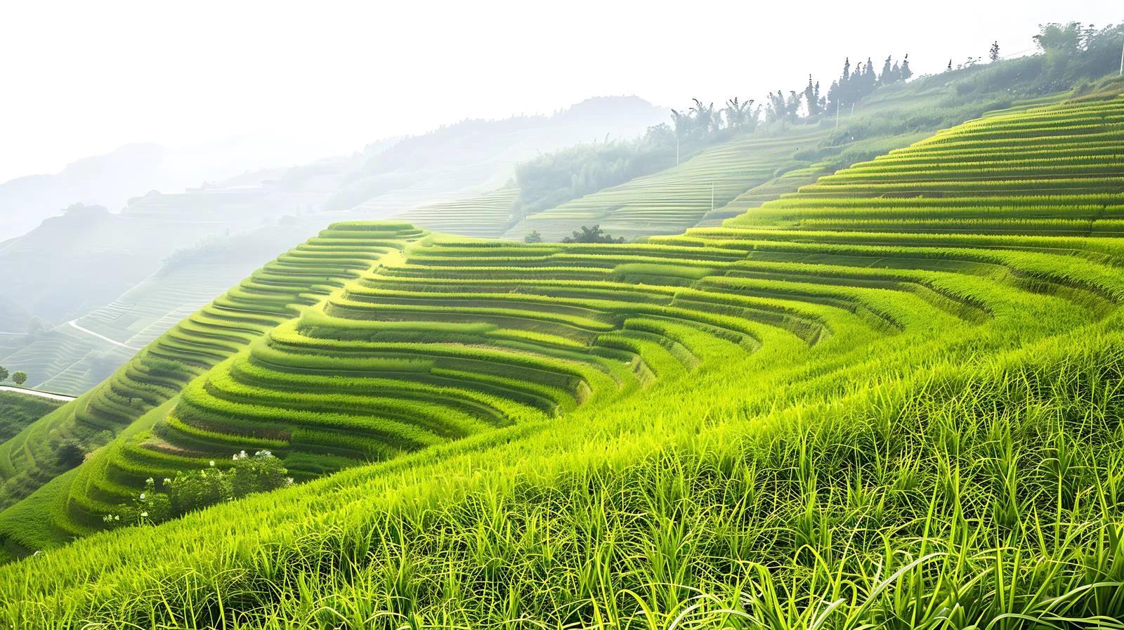 Captivating Yunhe Terraced Fields in Zhejiang — free download from Dotvec
