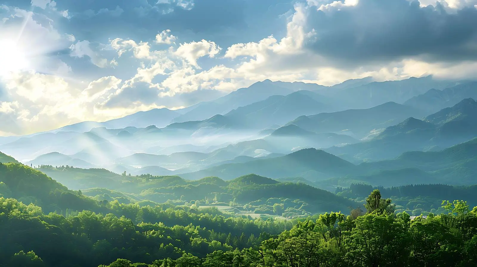 Scenic Mountain Road Through Beautiful Countryside — free download from Dotvec