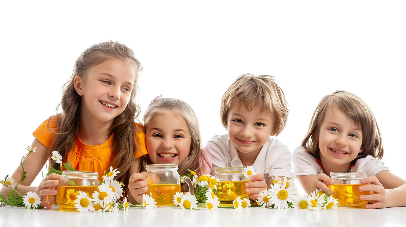 Chamomile Preparation in Classroom — free download from Dotvec