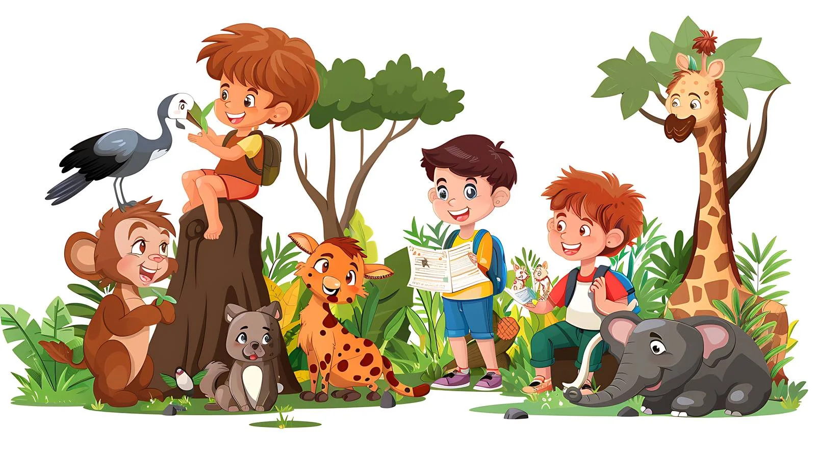 Animal Species Recognition Education — free download from Dotvec