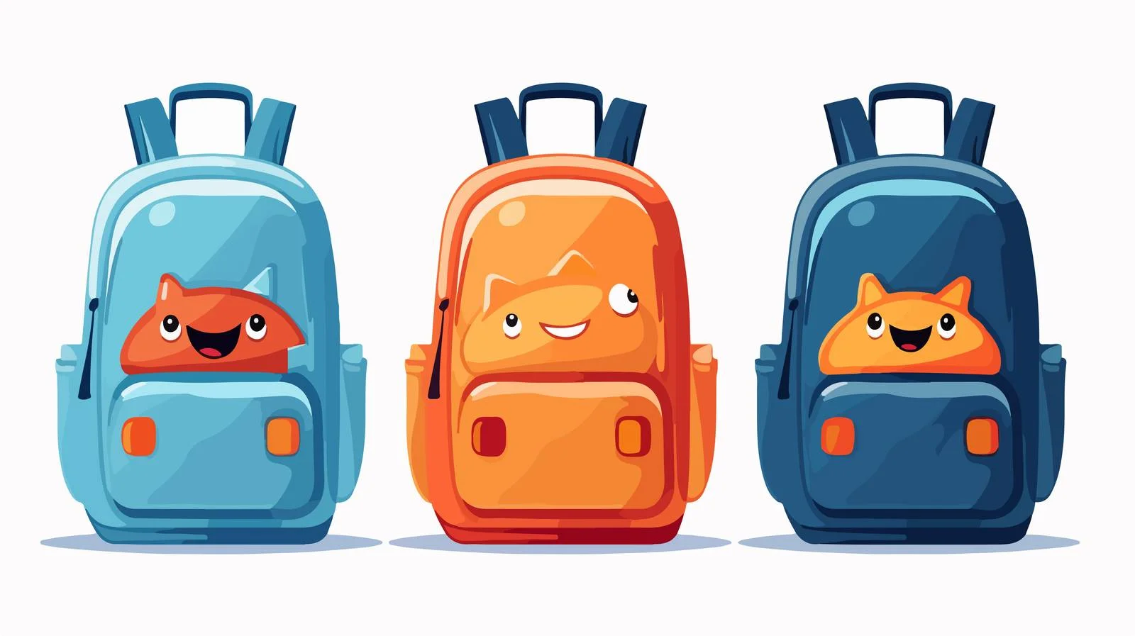 Premium School Backpack — free download from Dotvec