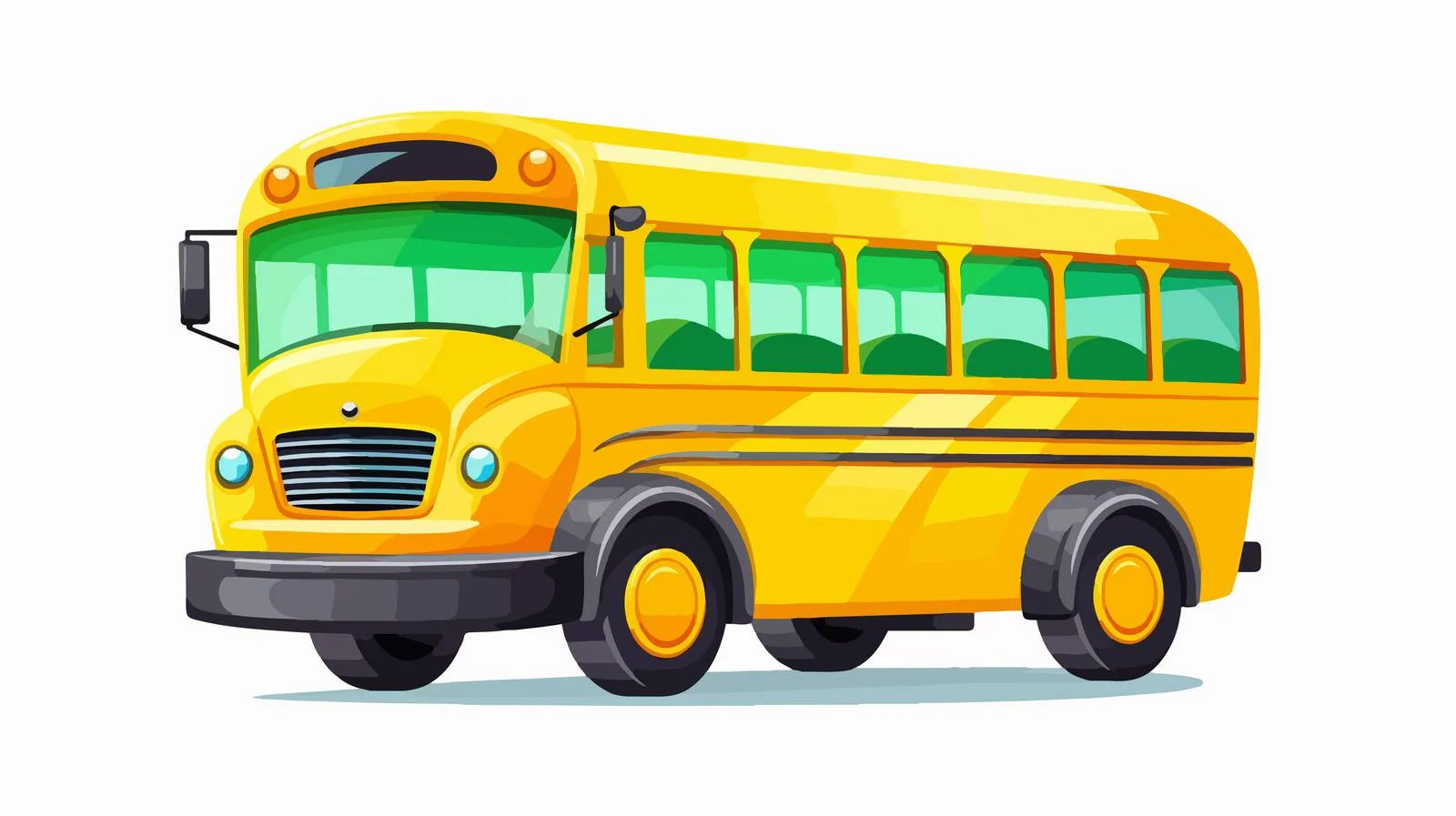 School Bus Icon Symbol — free download from Dotvec