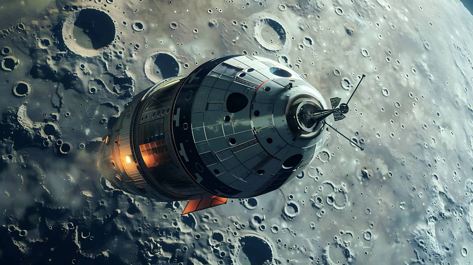 Orion Spacecraft Outer Space Wallpaper — free download from Dotvec