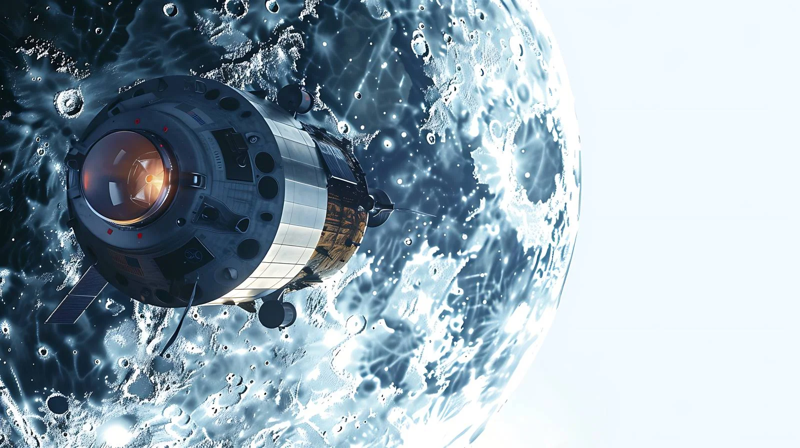 Orion Spacecraft in Outer Space Wallpaper — free download from Dotvec