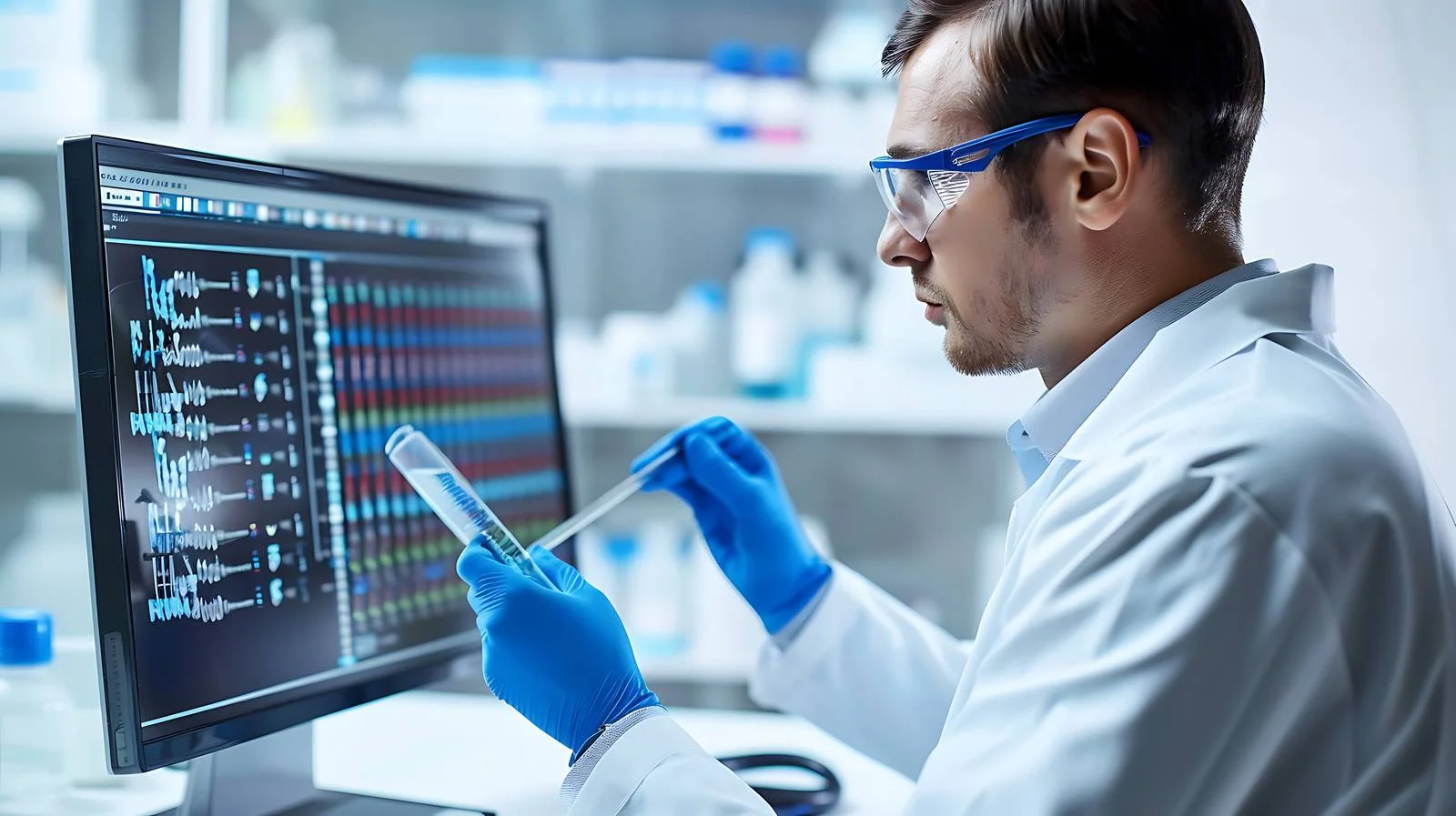 DNA Analysis Findings by Scientist — free download from Dotvec