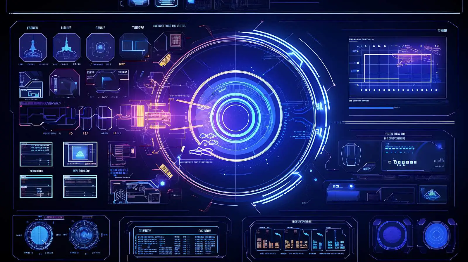 Futuristic HUD Screen Display — free download from Dotvec