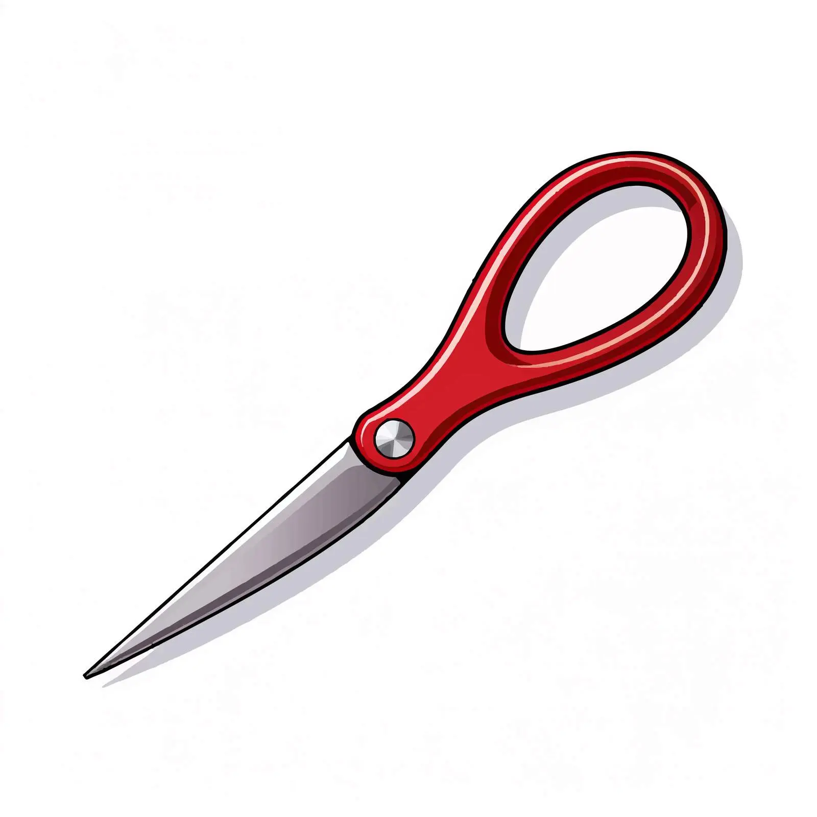 Scissors Vector Illustration on White Background — free download from Dotvec