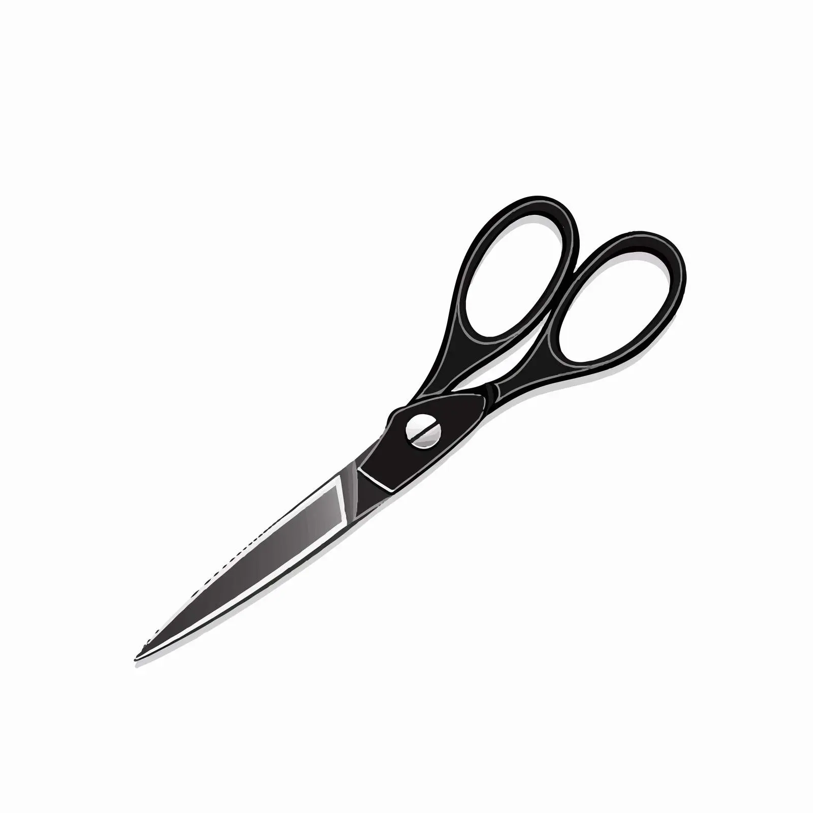 Scissors Vector Illustration on White Background — free download from Dotvec