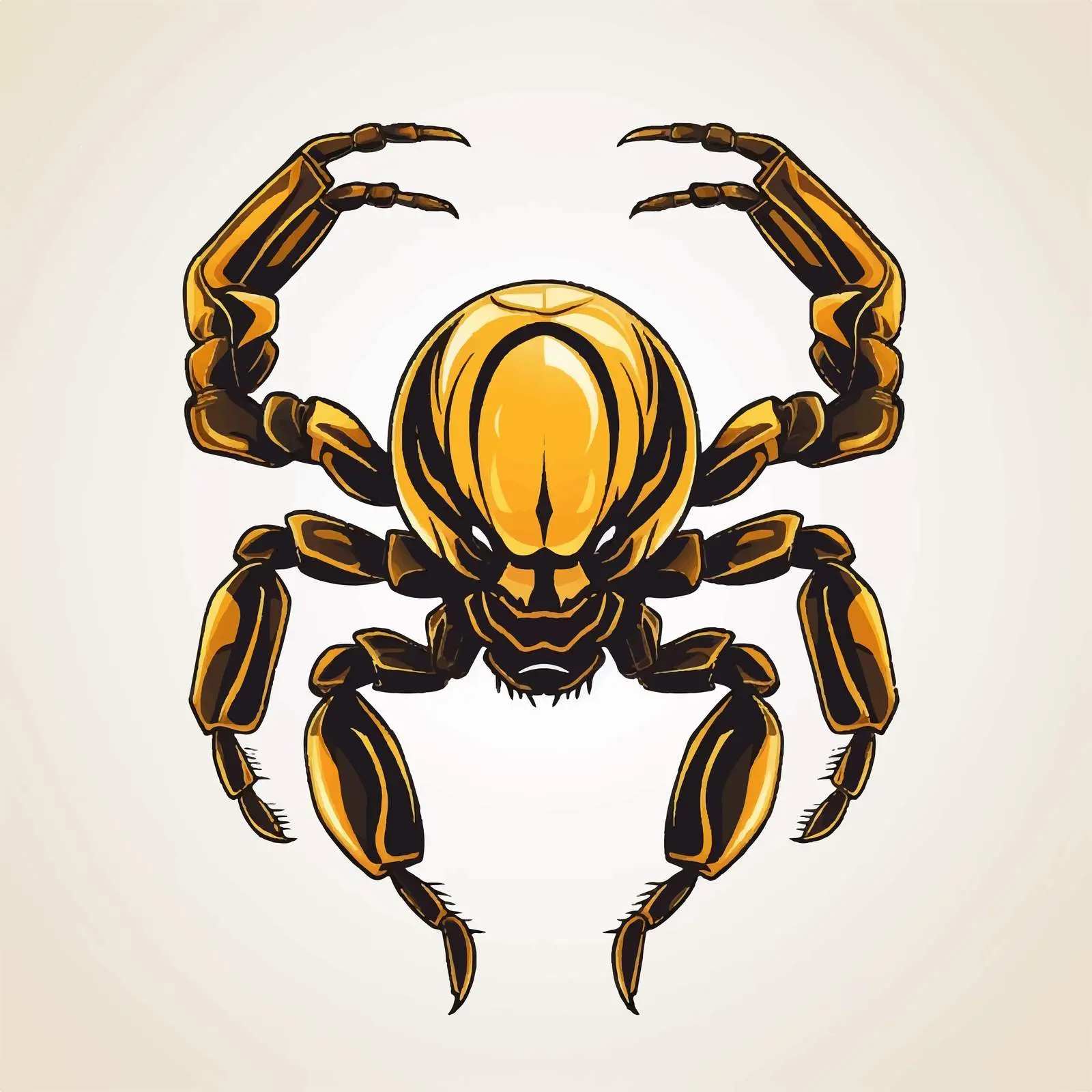 Scorpion Vector Illustration on White Background — free download from Dotvec