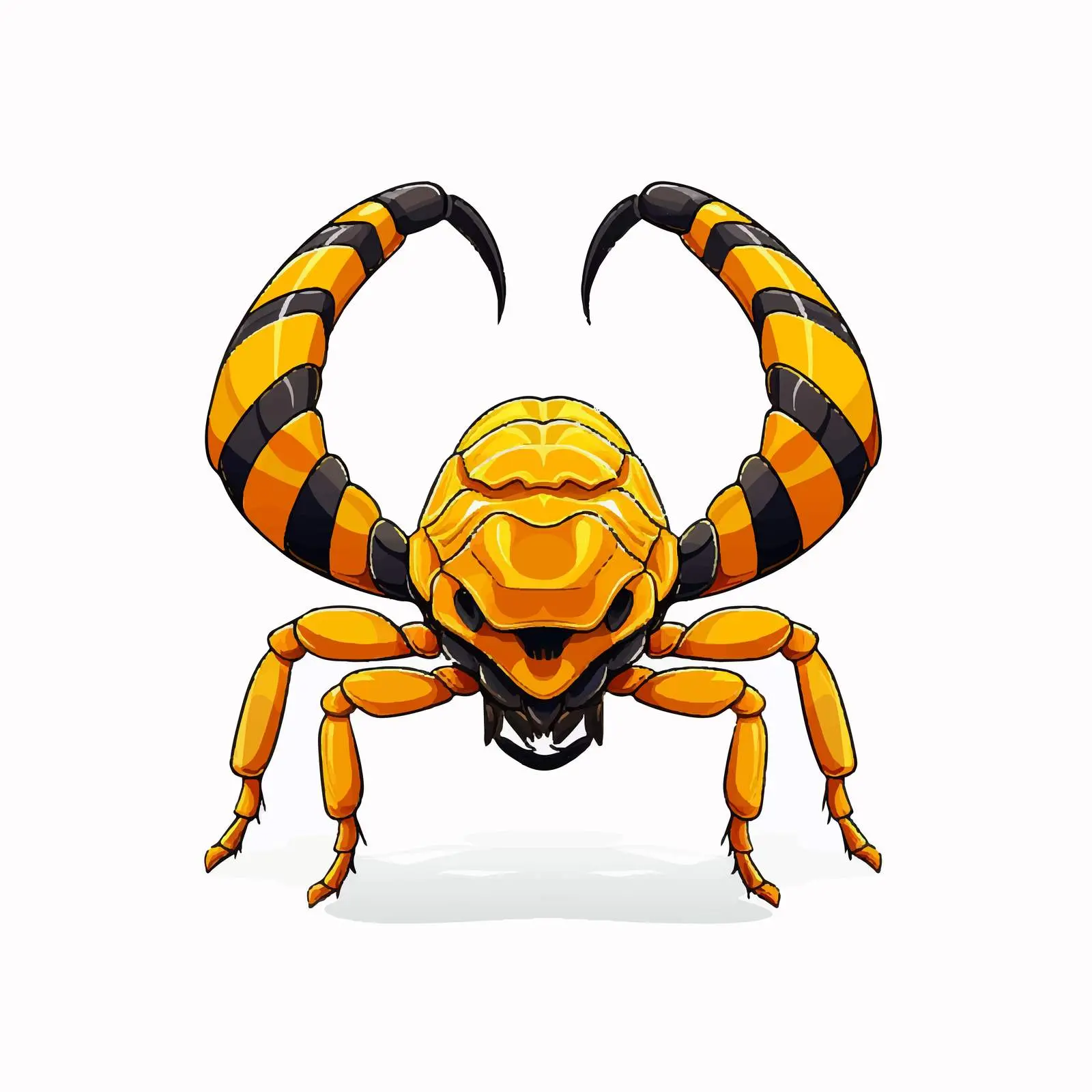Scorpion Vector Illustration on White Background — free download from Dotvec