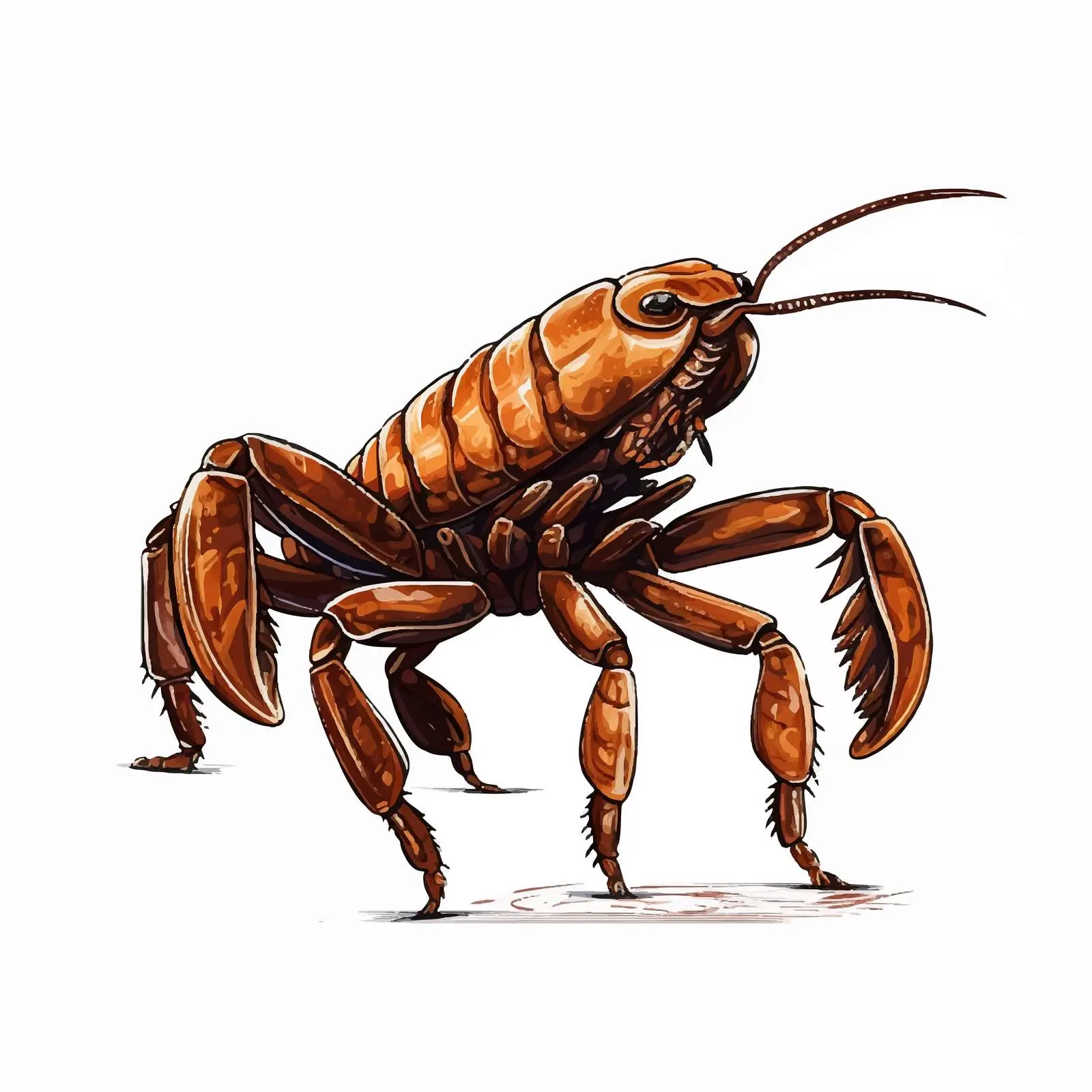 Cartoon Scorpion Vector Sketch Illustration — free download from Dotvec