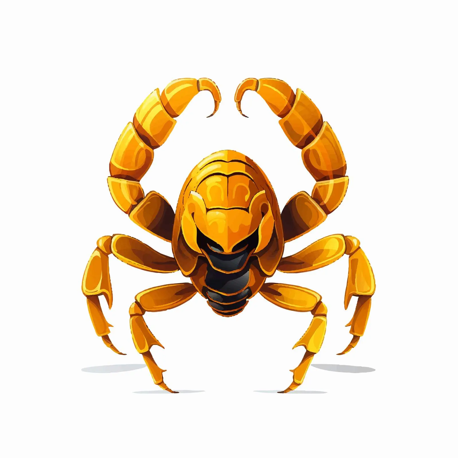 Scorpion Vector Illustration on White Background — free download from Dotvec