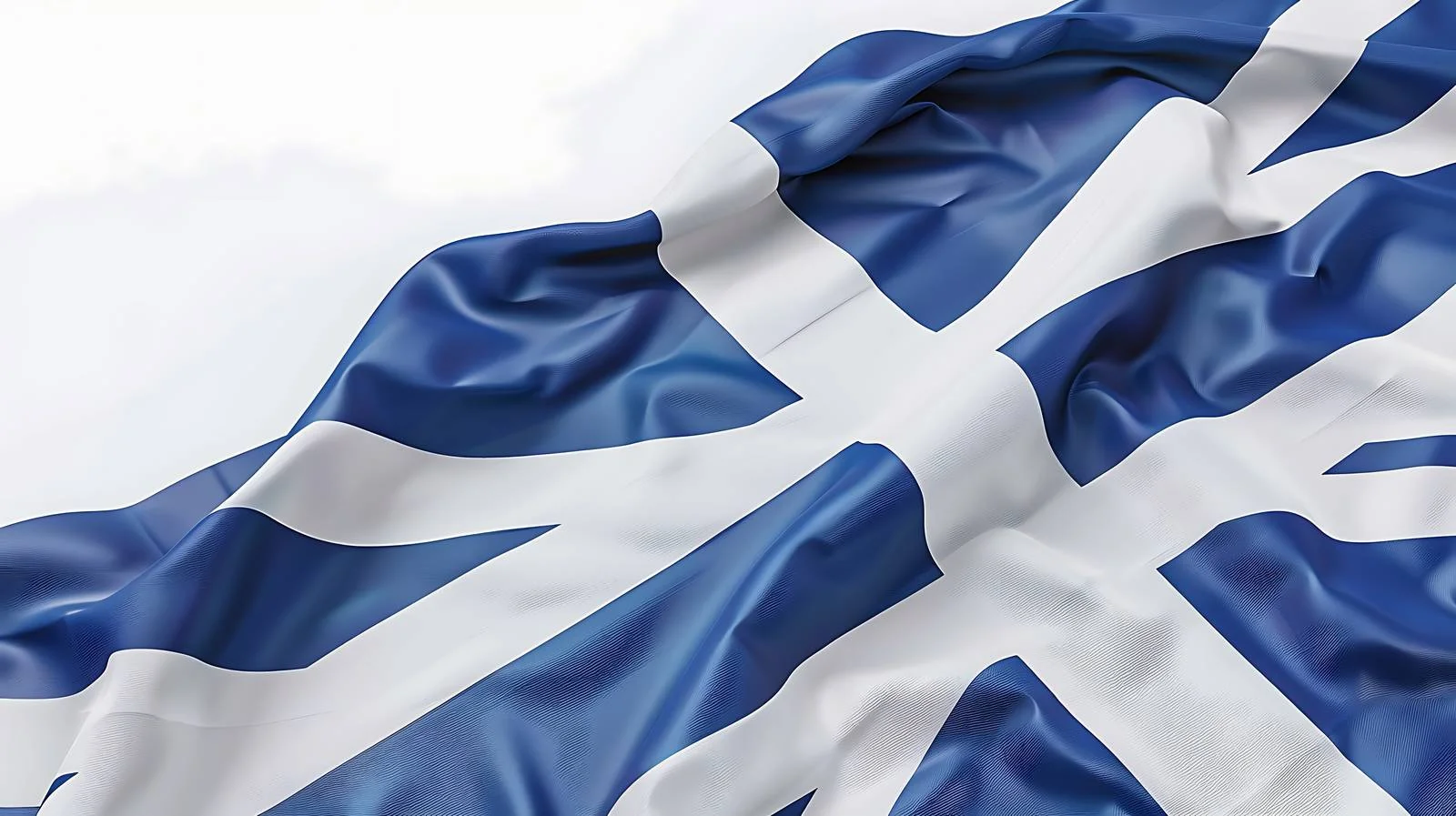Scotland National Flag on White Background — free download from Dotvec