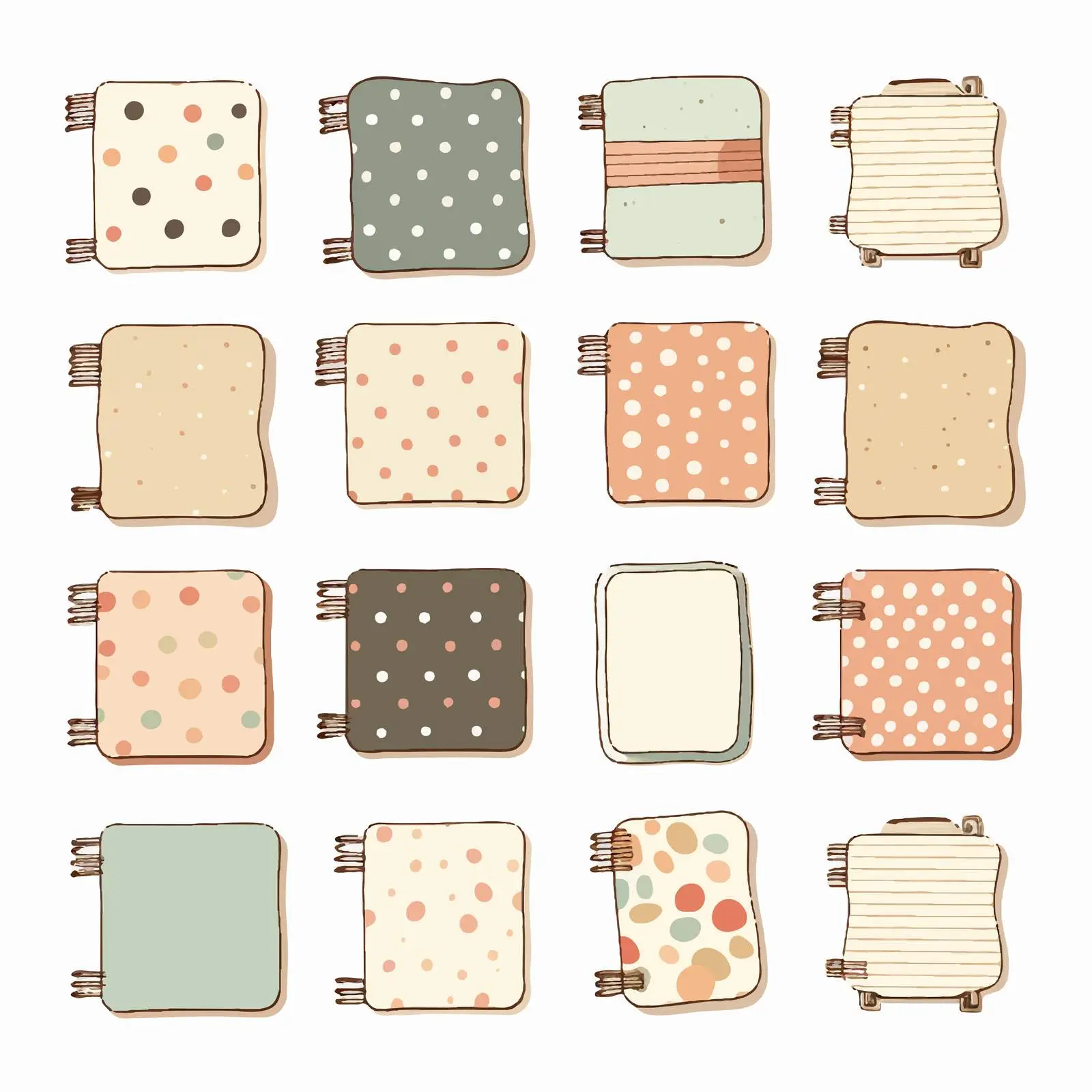 Blank Burned Paper Scrapbook Embellishments — free download from Dotvec