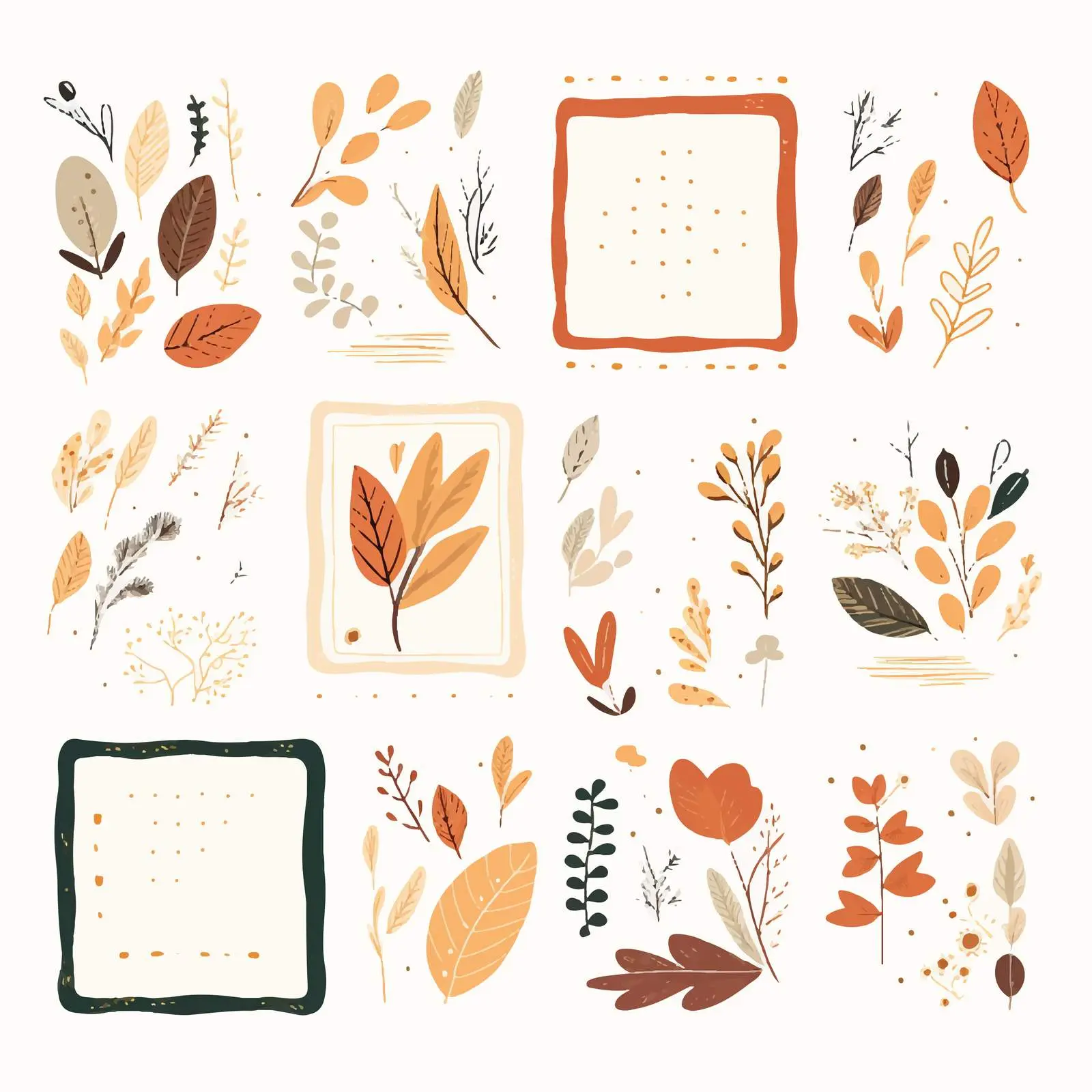 Blank Burned Paper Junk Journal Embellishments — free download from Dotvec