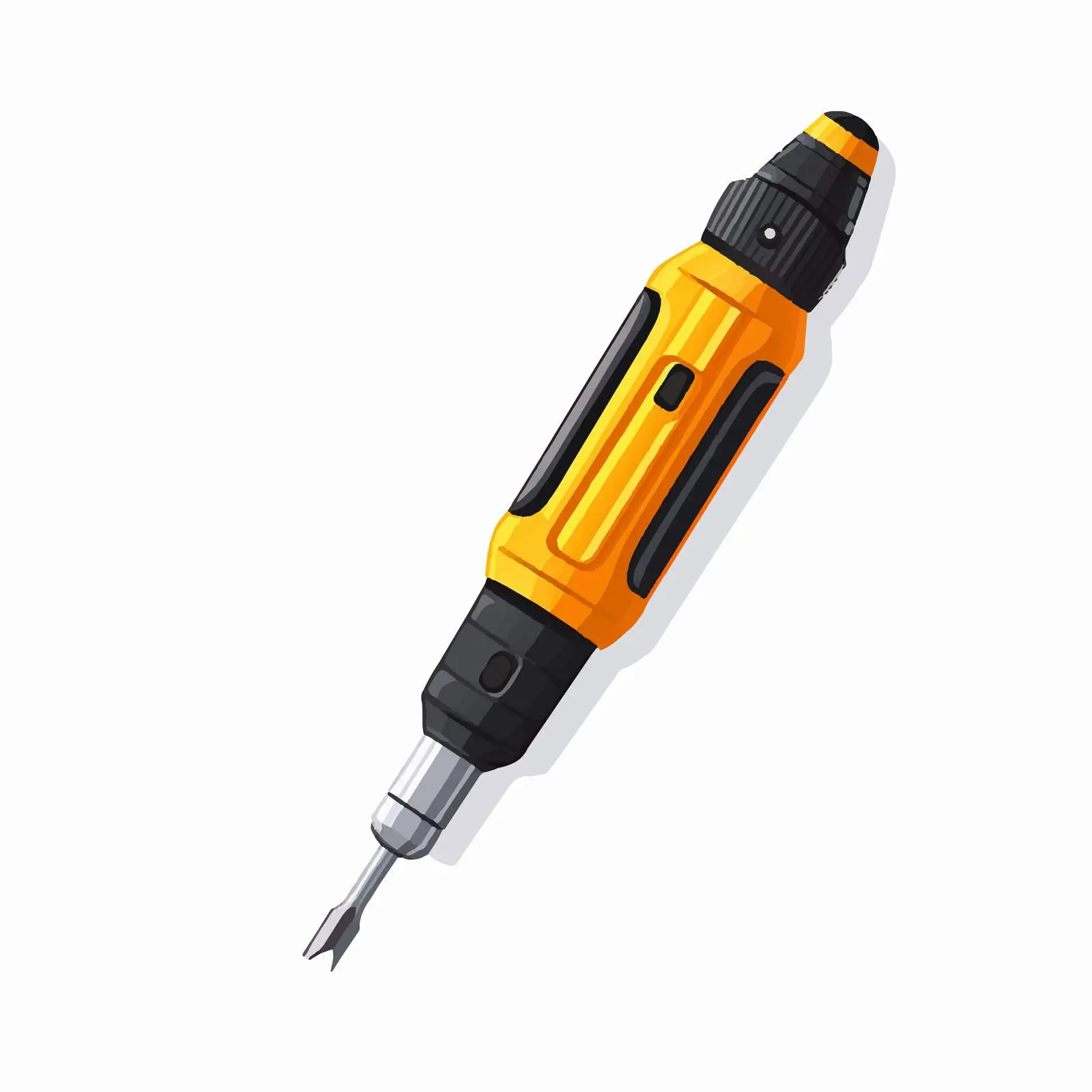 Screwdriver Vector Illustration on White Background – free screwdriver image from Dotvec