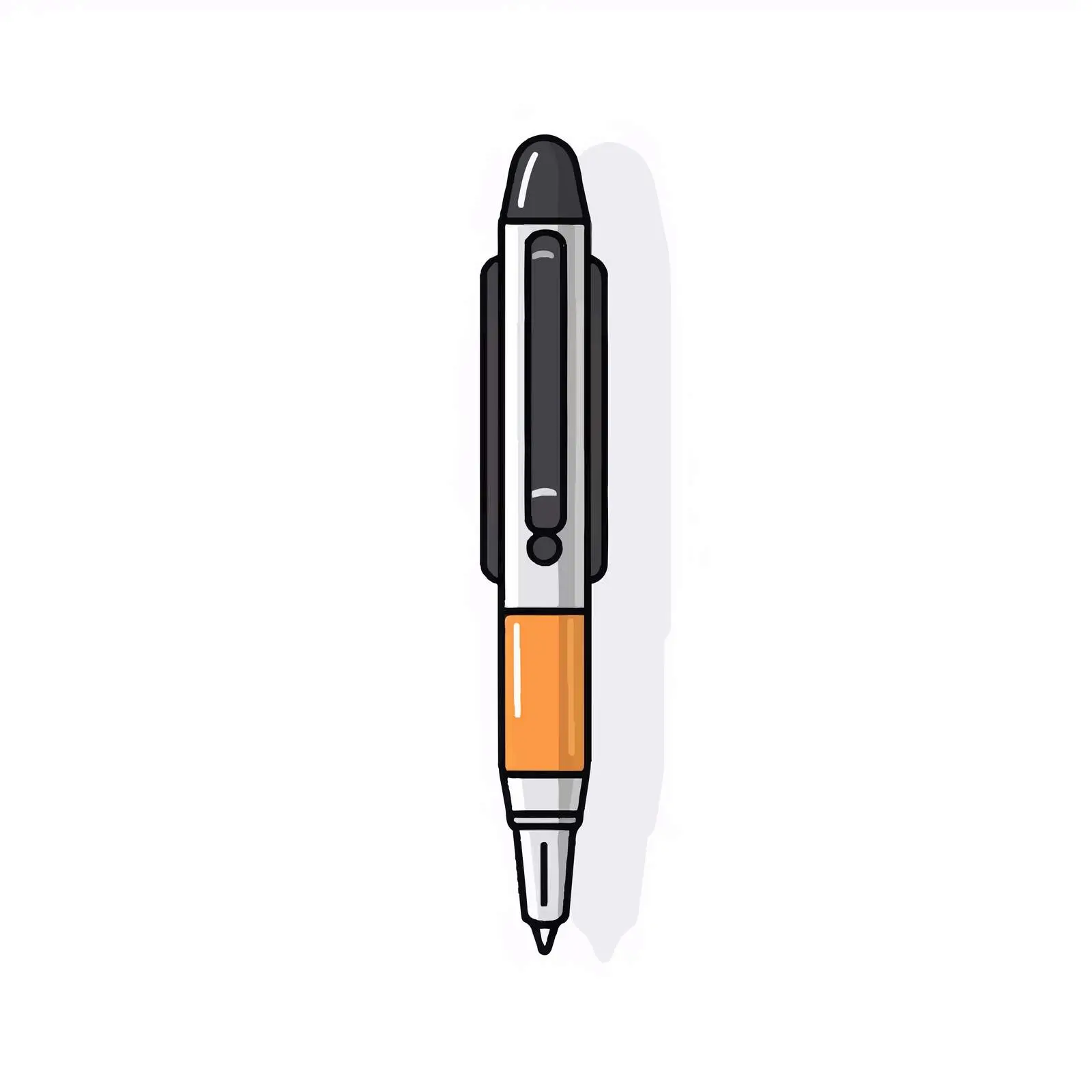 Screwdriver Outline Vector Illustration on White Background — free download from Dotvec