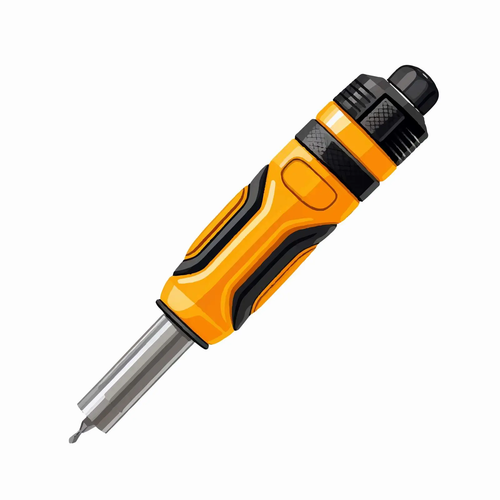 Screwdriver Vector Illustration on White Background – free screwdriver image from Dotvec