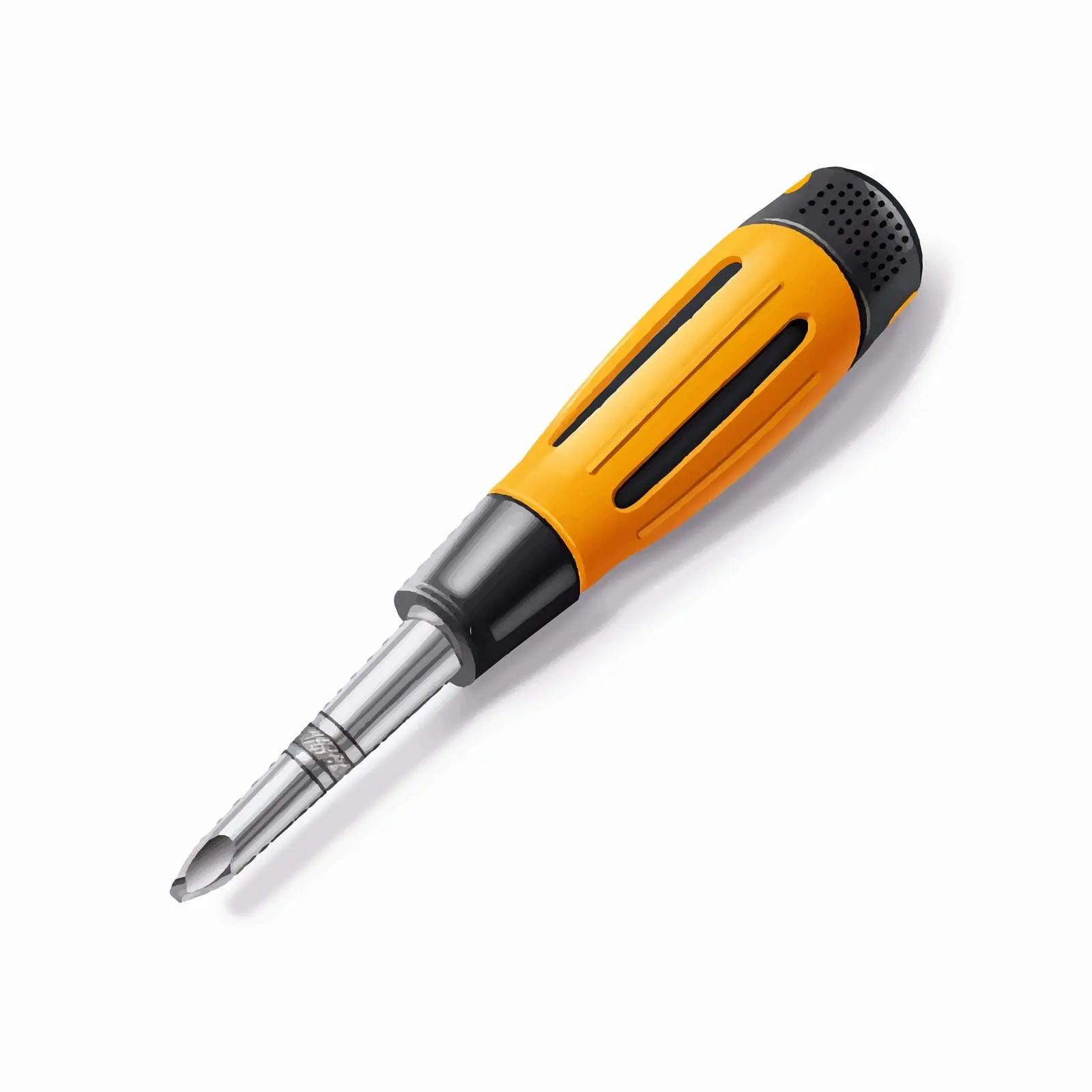 Screwdriver Vector Illustration on White Background – free screwdriver image from Dotvec