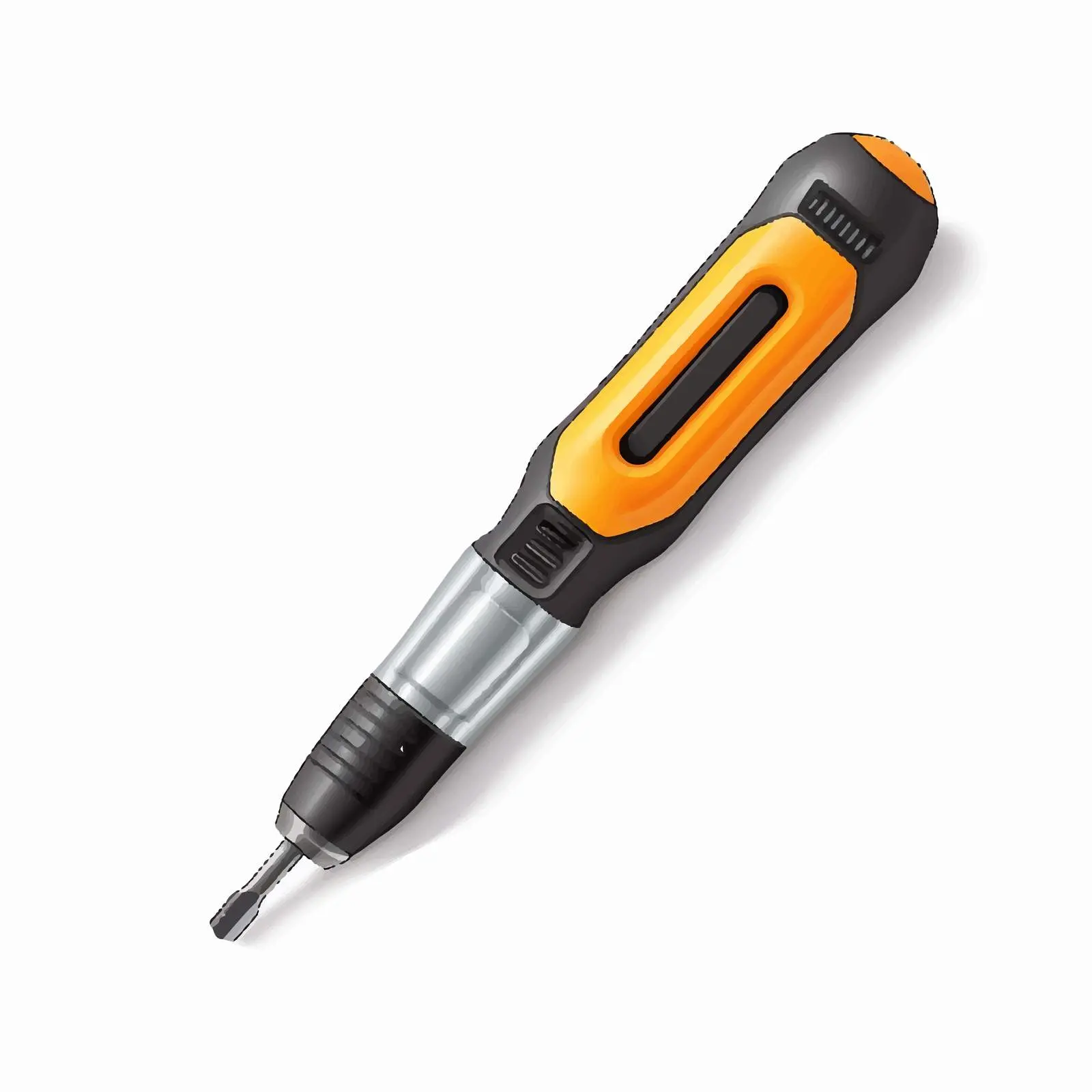Vector Illustration of Screwdriver on White Background – free screwdriver image from Dotvec