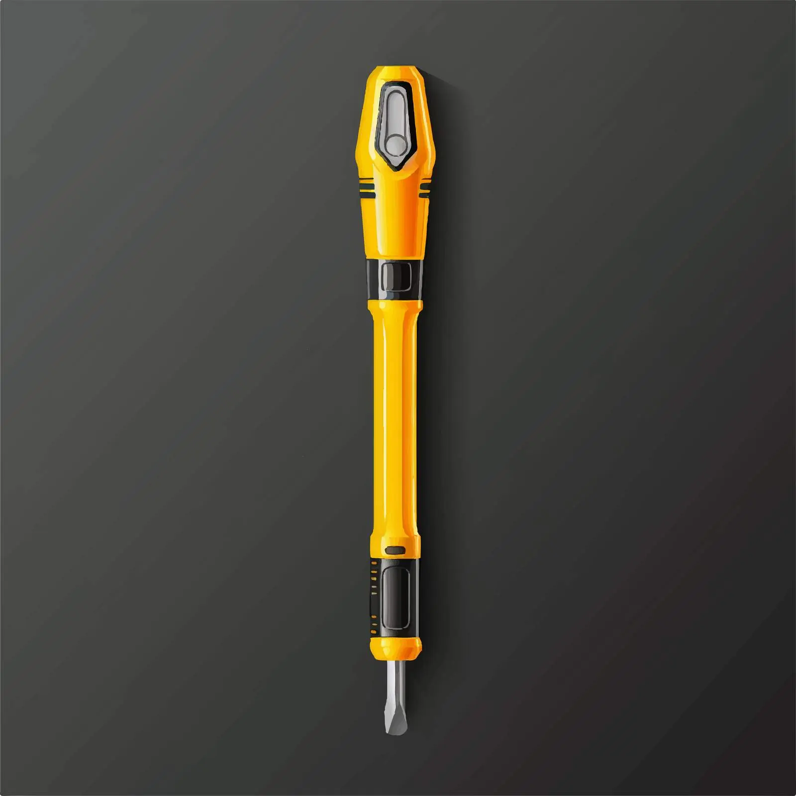 Screwdriver Vector Illustration on White Background – free screwdriver image from Dotvec