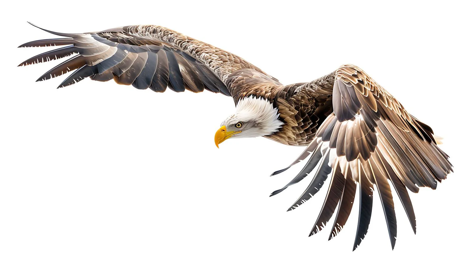 Majestic Sea Eagle in Flight Capture — free download from Dotvec