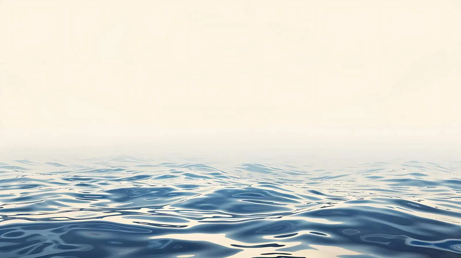 Tranquil Sea with Gentle Waves and Reflection — free download from Dotvec