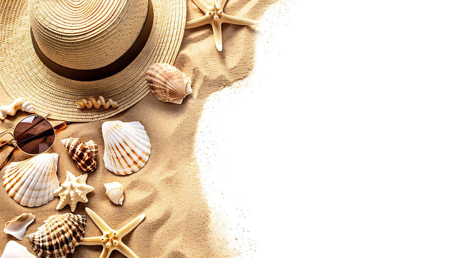 Beach Accessories Arrangement — free download from Dotvec