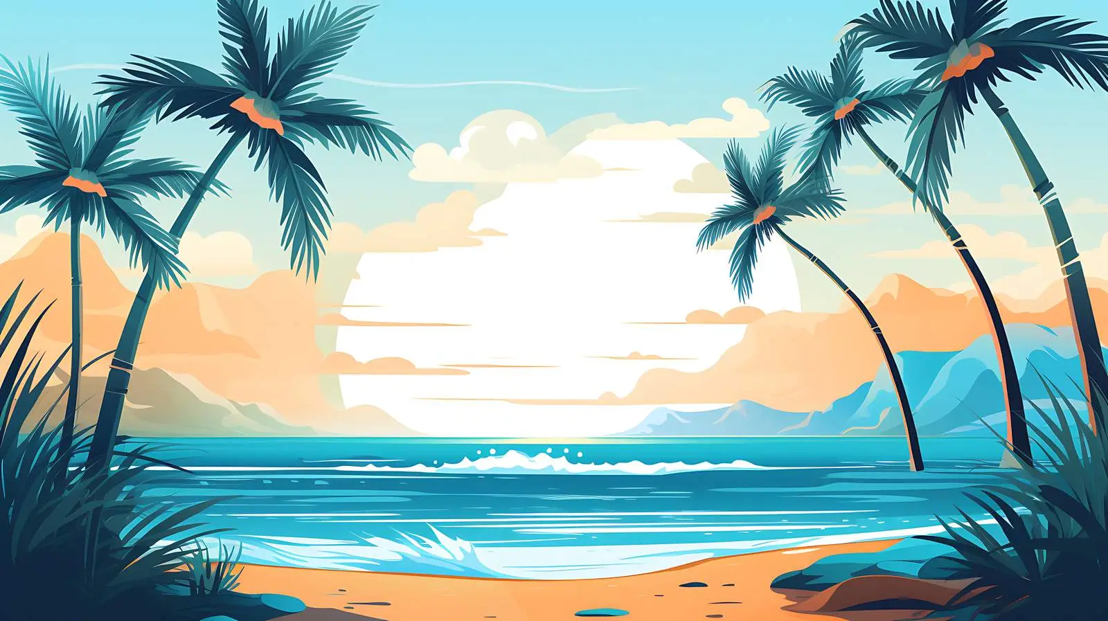 Serenity by the Seashore — free download from Dotvec