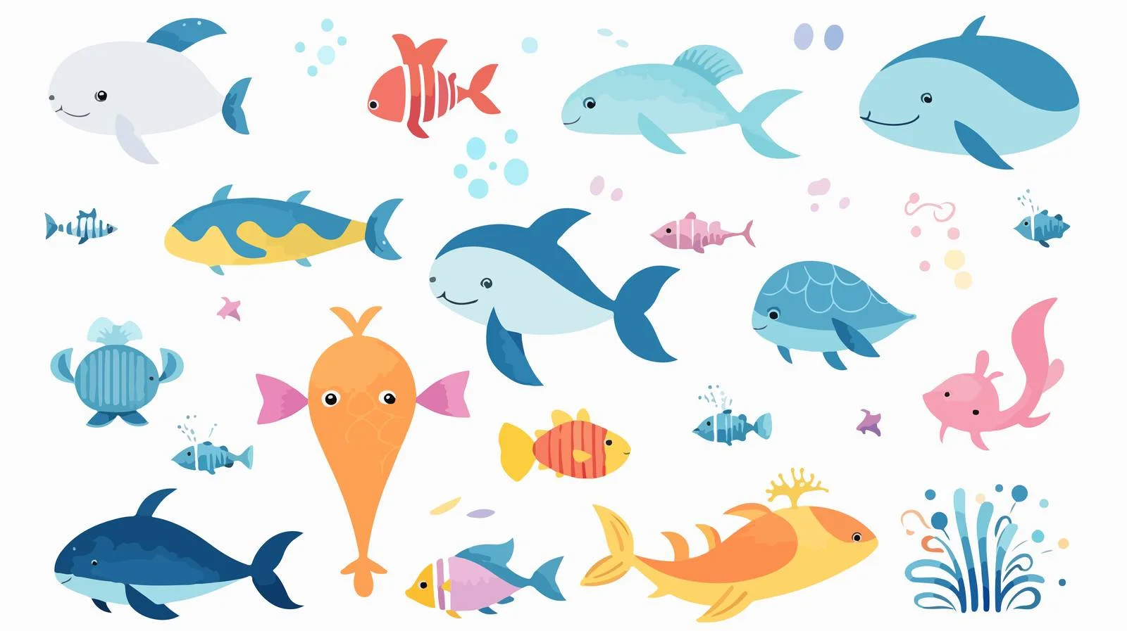 Adorable Aquatic Turtle in Ocean Depths — free download from Dotvec