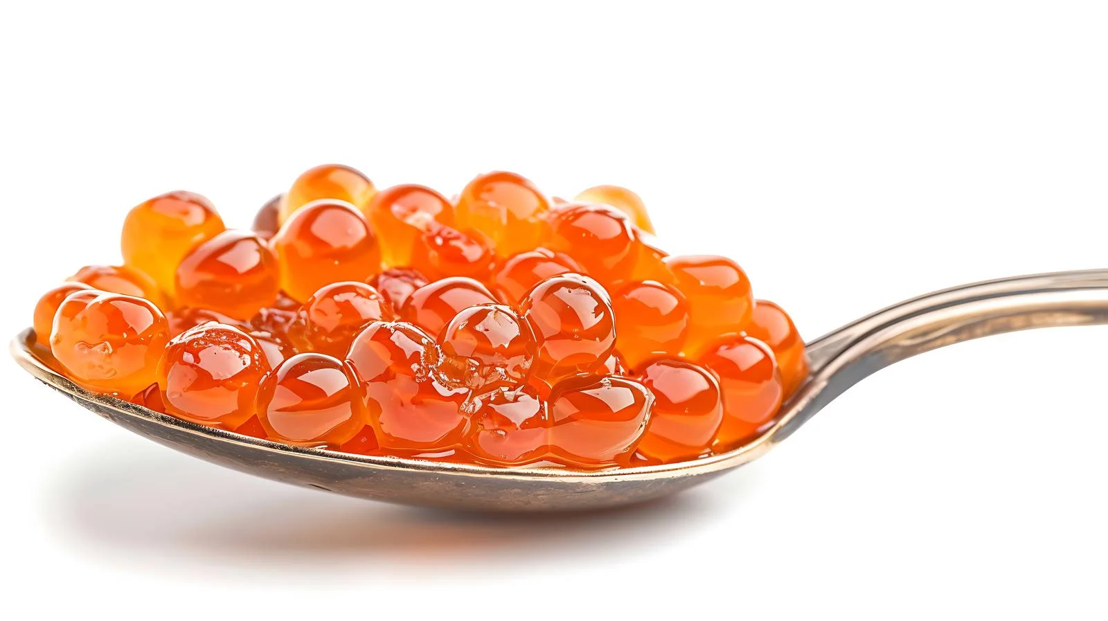 Elegant Red Caviar in Spoon — free download from Dotvec