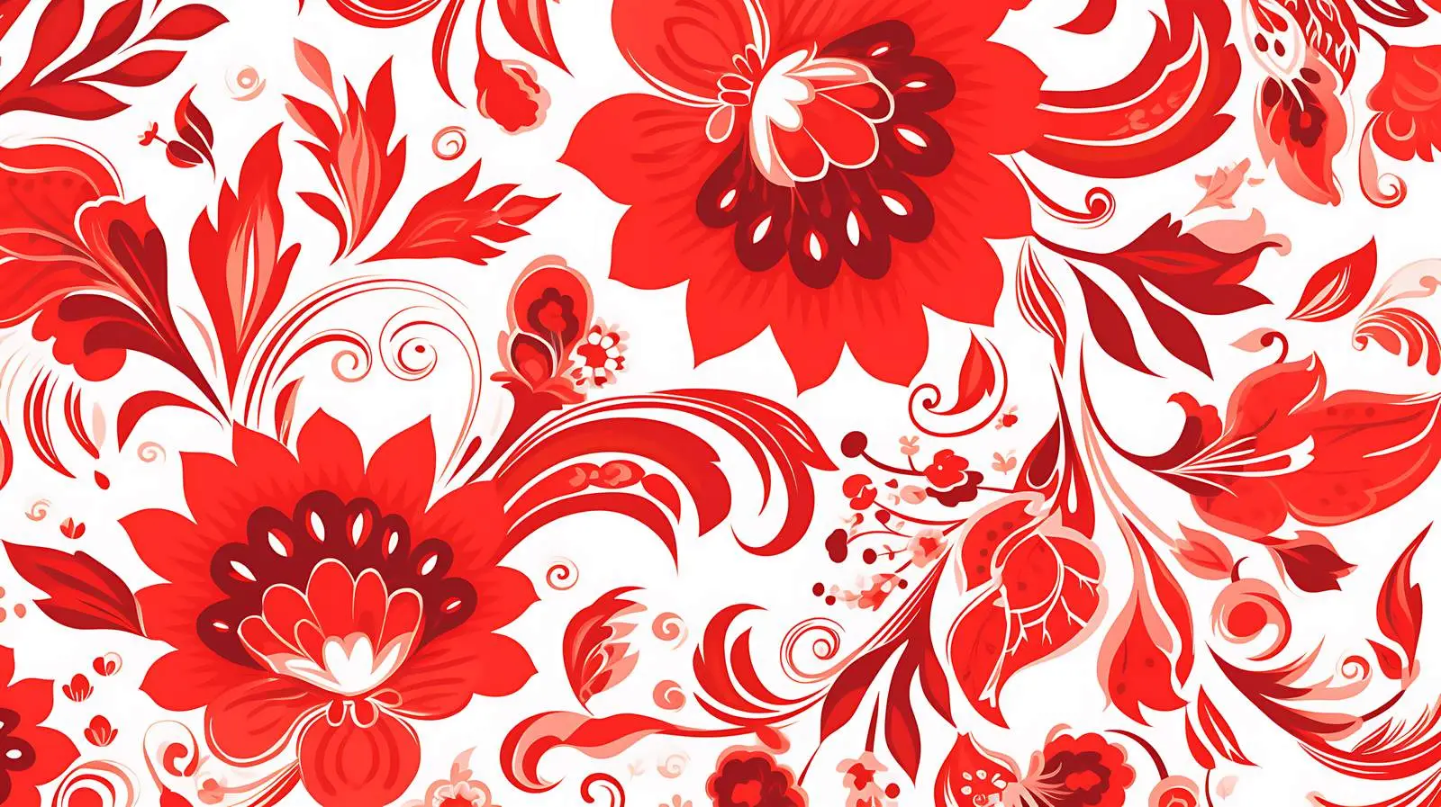 Tribal Pattern on Red Background — free download from Dotvec