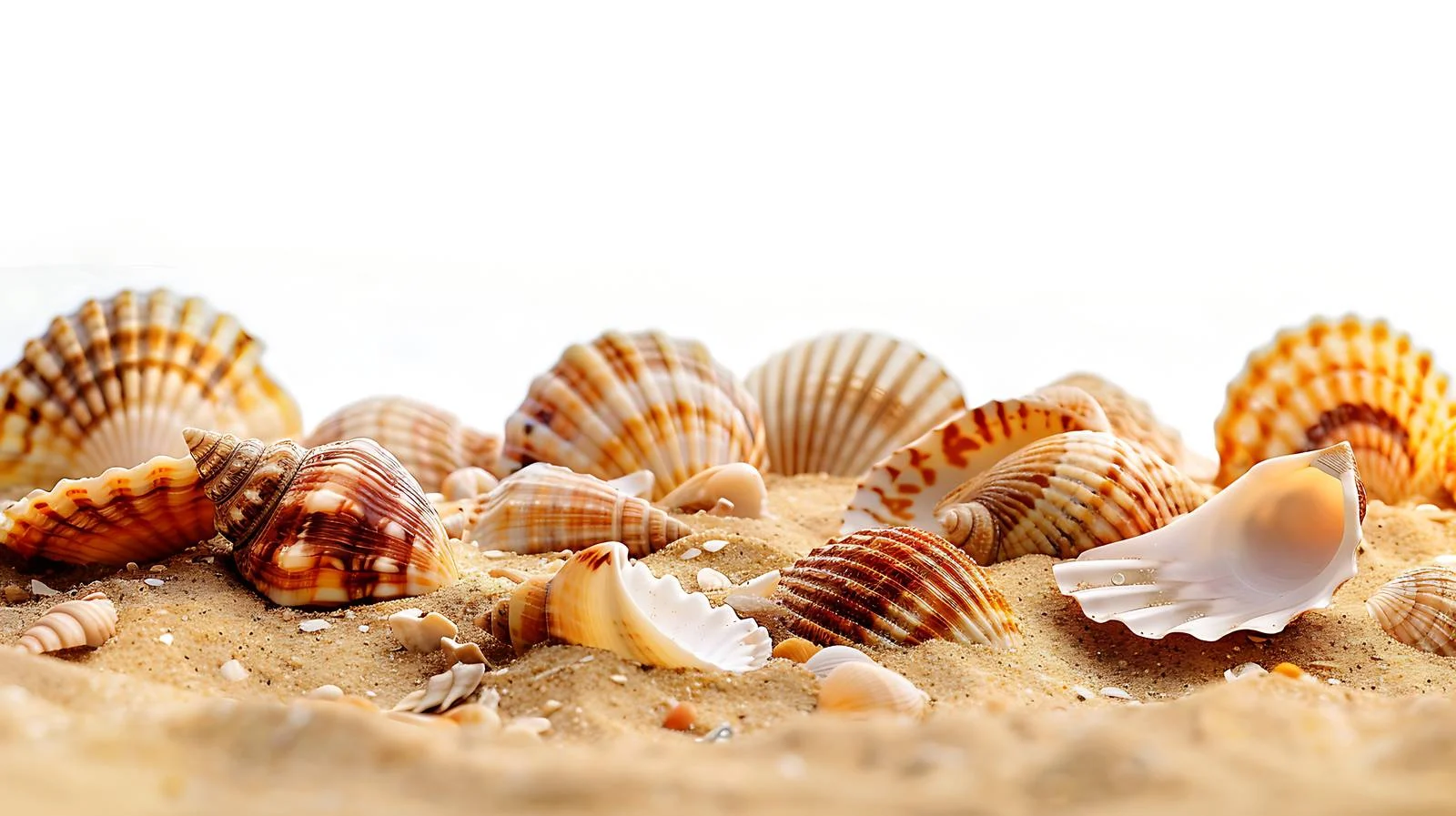 Seashell Beach Relaxation Background — free download from Dotvec