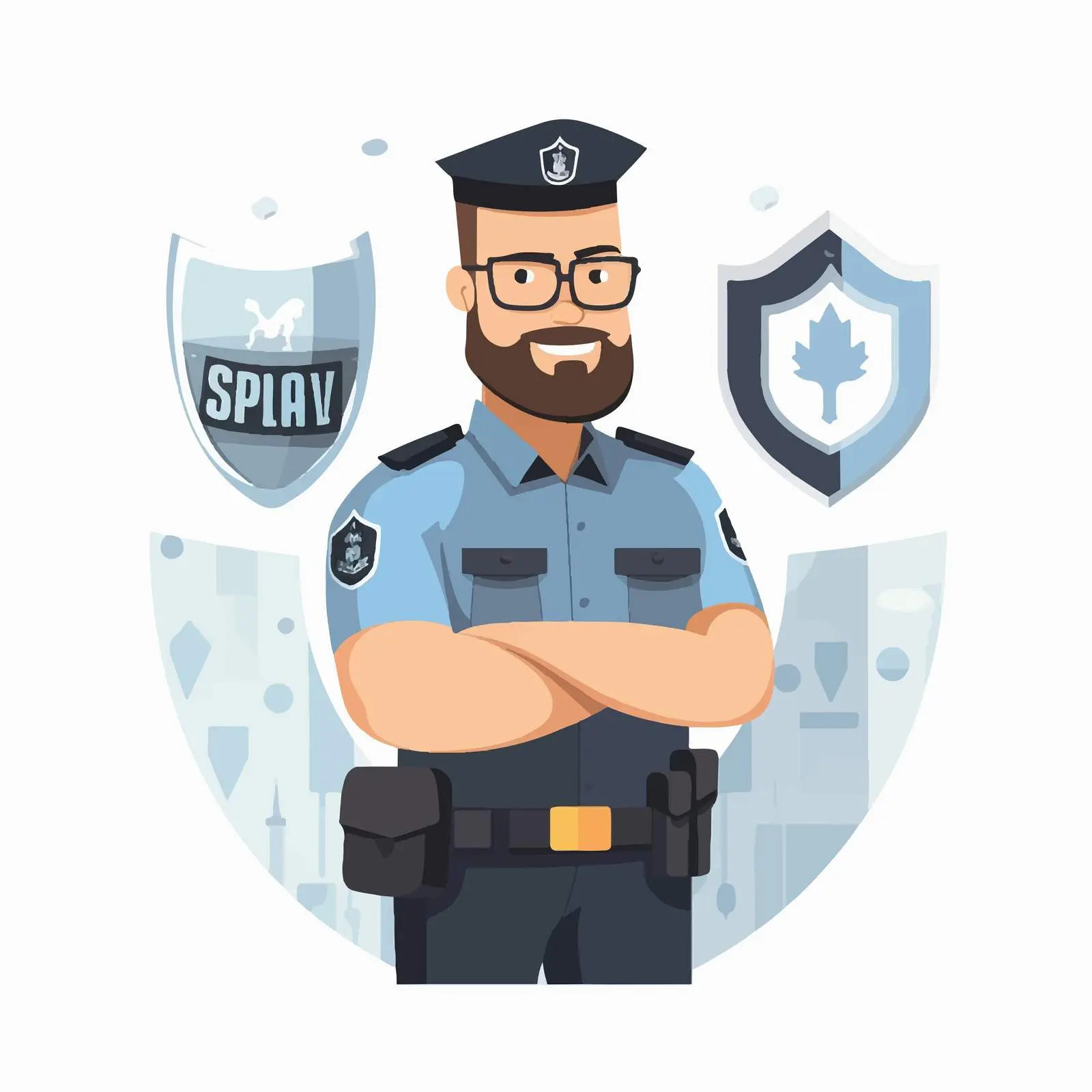 Vector Car Security Design Illustration – free car graphics image from Dotvec